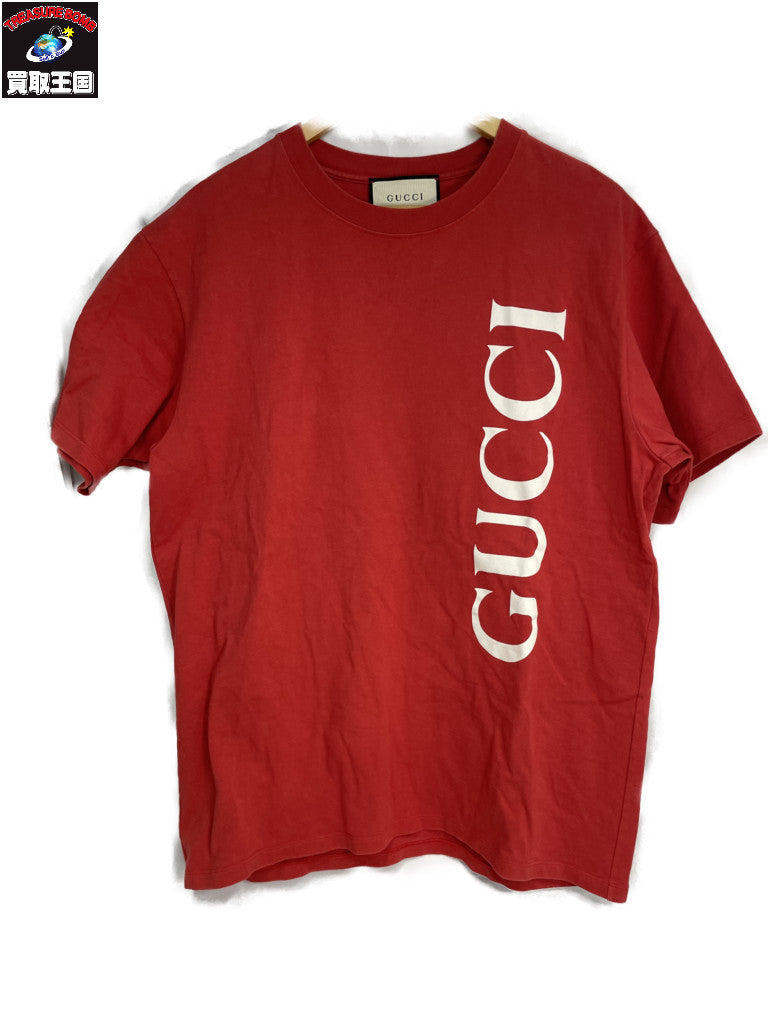 GUCCI/20SS/ロゴプリント オーバーサイズ T/L