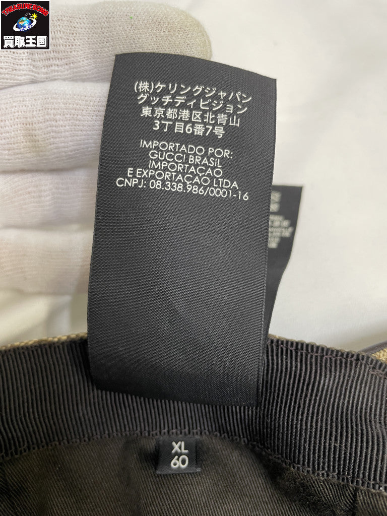 GUCCI/GGキャンバス/ベースボールキャップ