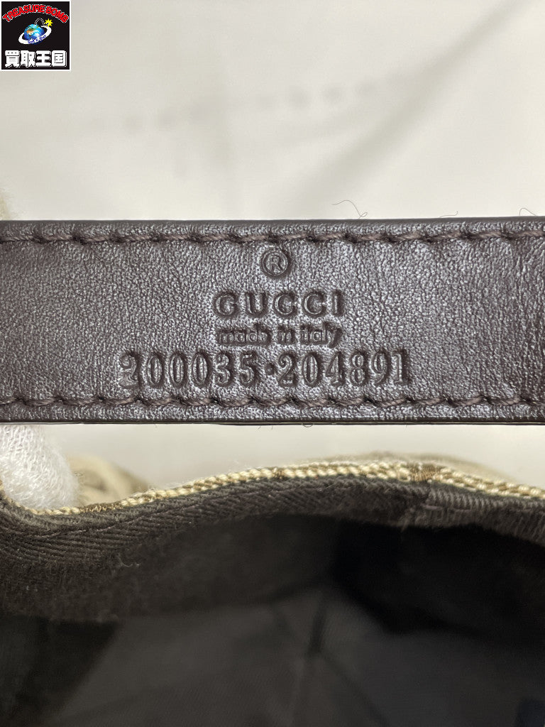 GUCCI/GGキャンバス/ベースボールキャップ