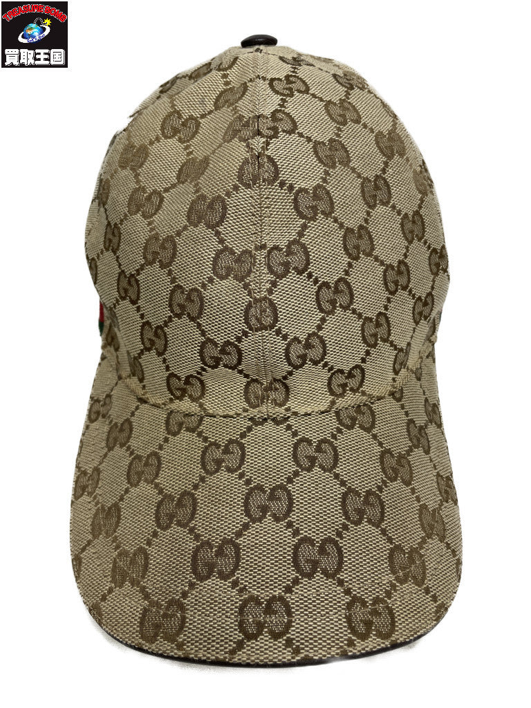 GUCCI/GGキャンバス/ベースボールキャップ