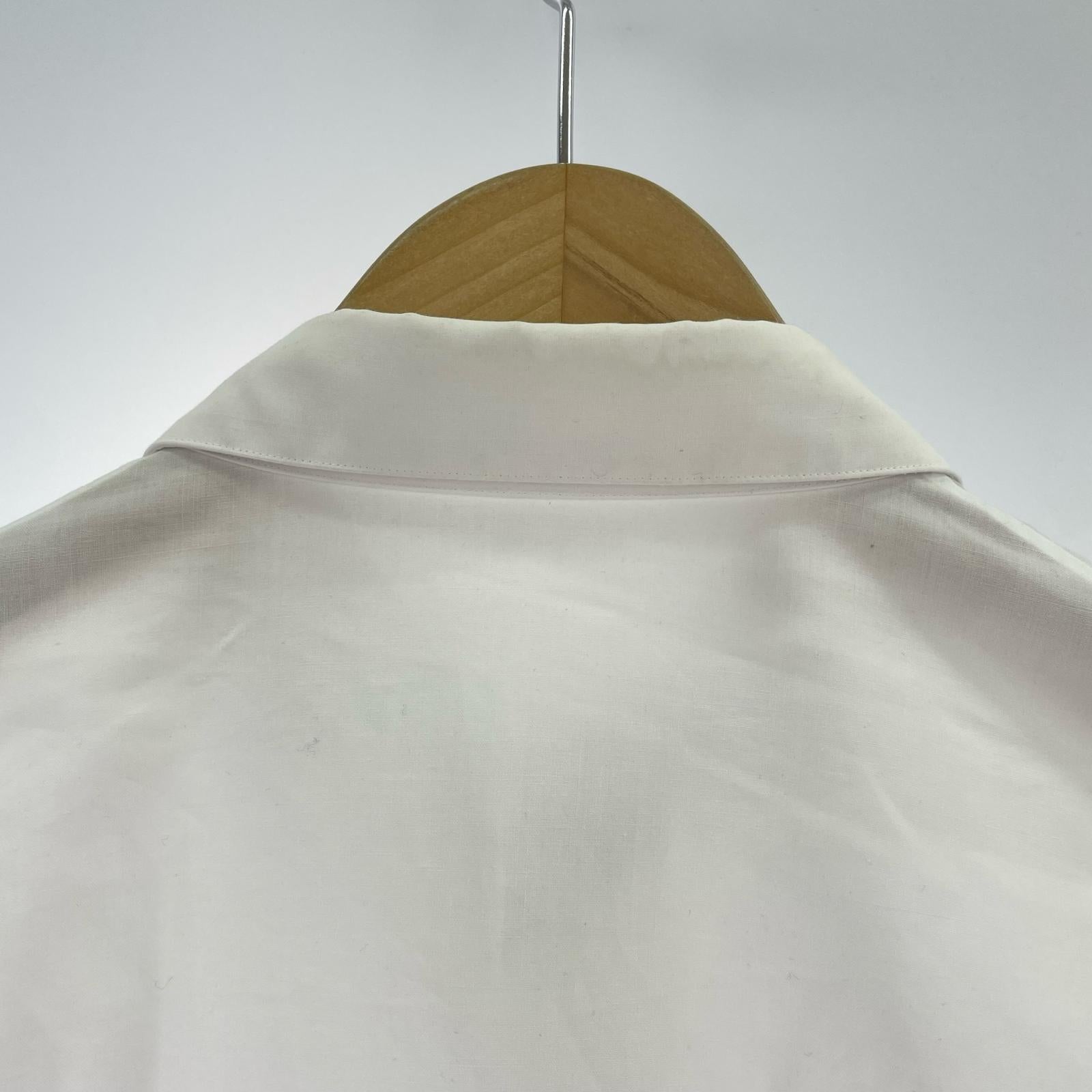 長袖シャツ THE RERACS L/S SHIRT 25SS-REBL-458-J 白 (46) ホワイト