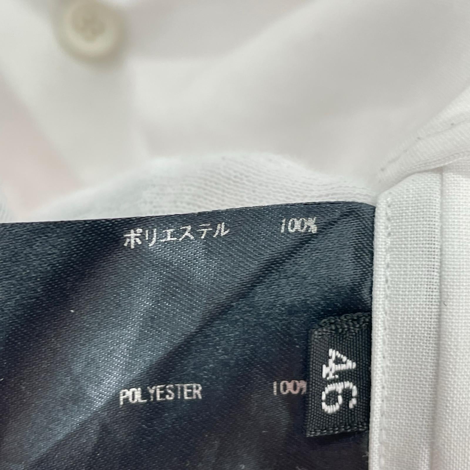 長袖シャツ THE RERACS L/S SHIRT 25SS-REBL-458-J 白 (46) ホワイト