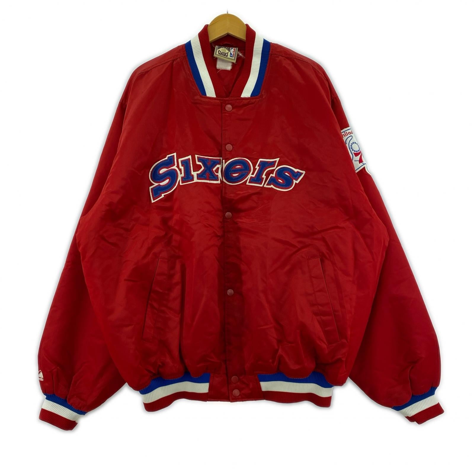ジャケット hard wood classics スタジャン 赤 レッド
