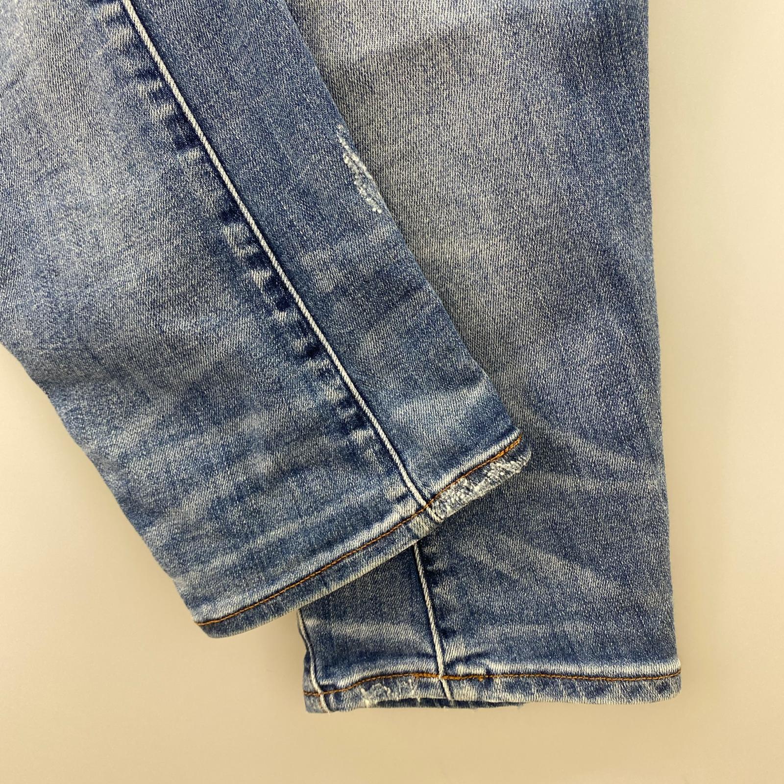 デニムパンツ D-STAQ 3D SLIM (実寸33) 27 ブルー