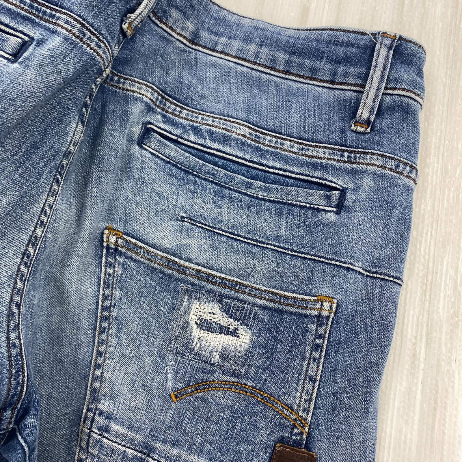 デニムパンツ D-STAQ 3D SLIM (実寸33) 27 ブルー