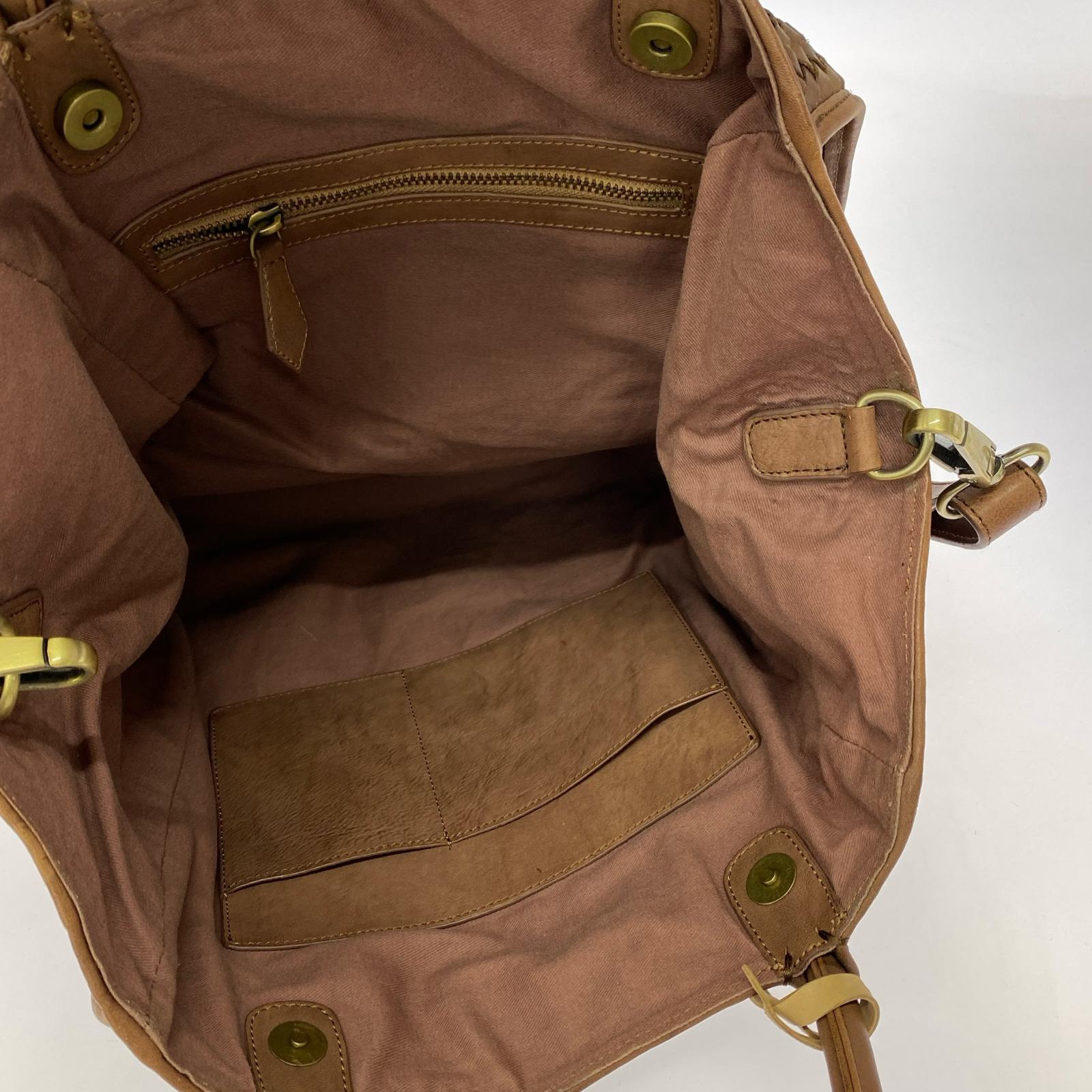 ショルダーバッグ tiberio ferretti バッグ ブラウン ブラウン