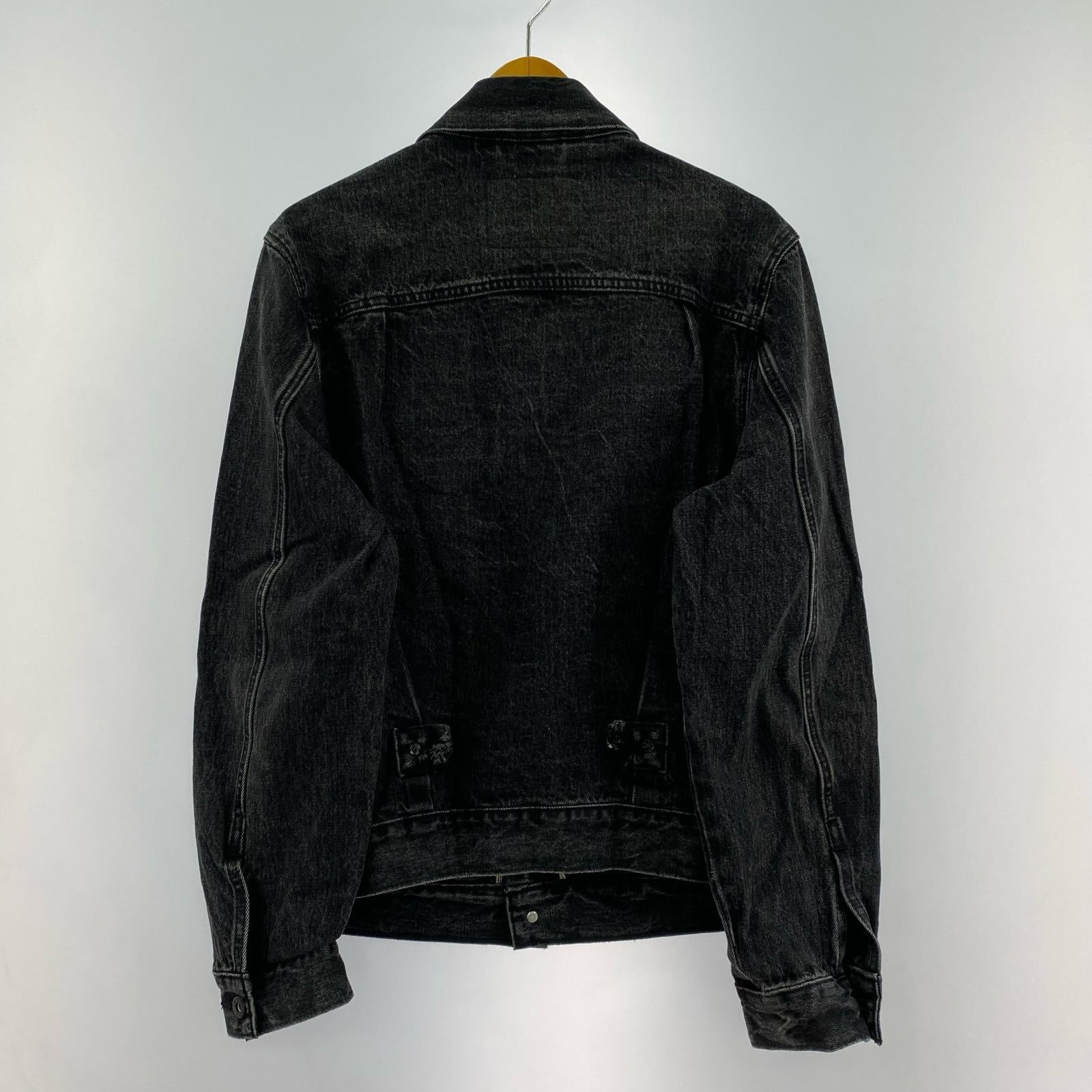 デニムジャケット PREMIUM/EDIFICE別注 Type1 Trucker Jacket ブラック