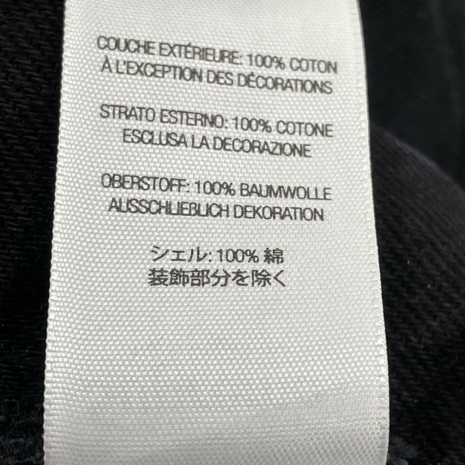 デニムパンツ 25FW Baggy Jean 黒 (38) 38 ブラック