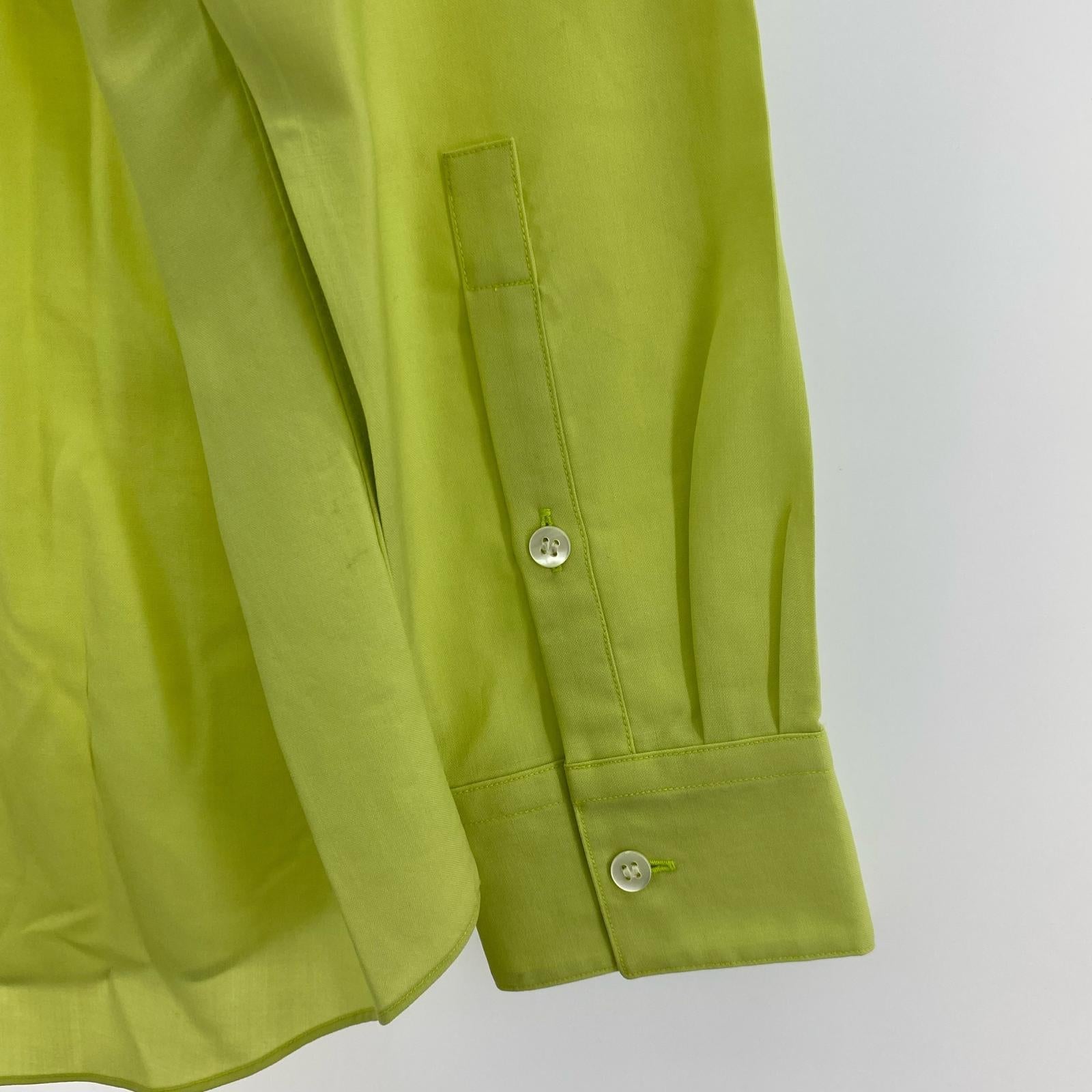 長袖シャツ Wool Shirts 1 イエロー