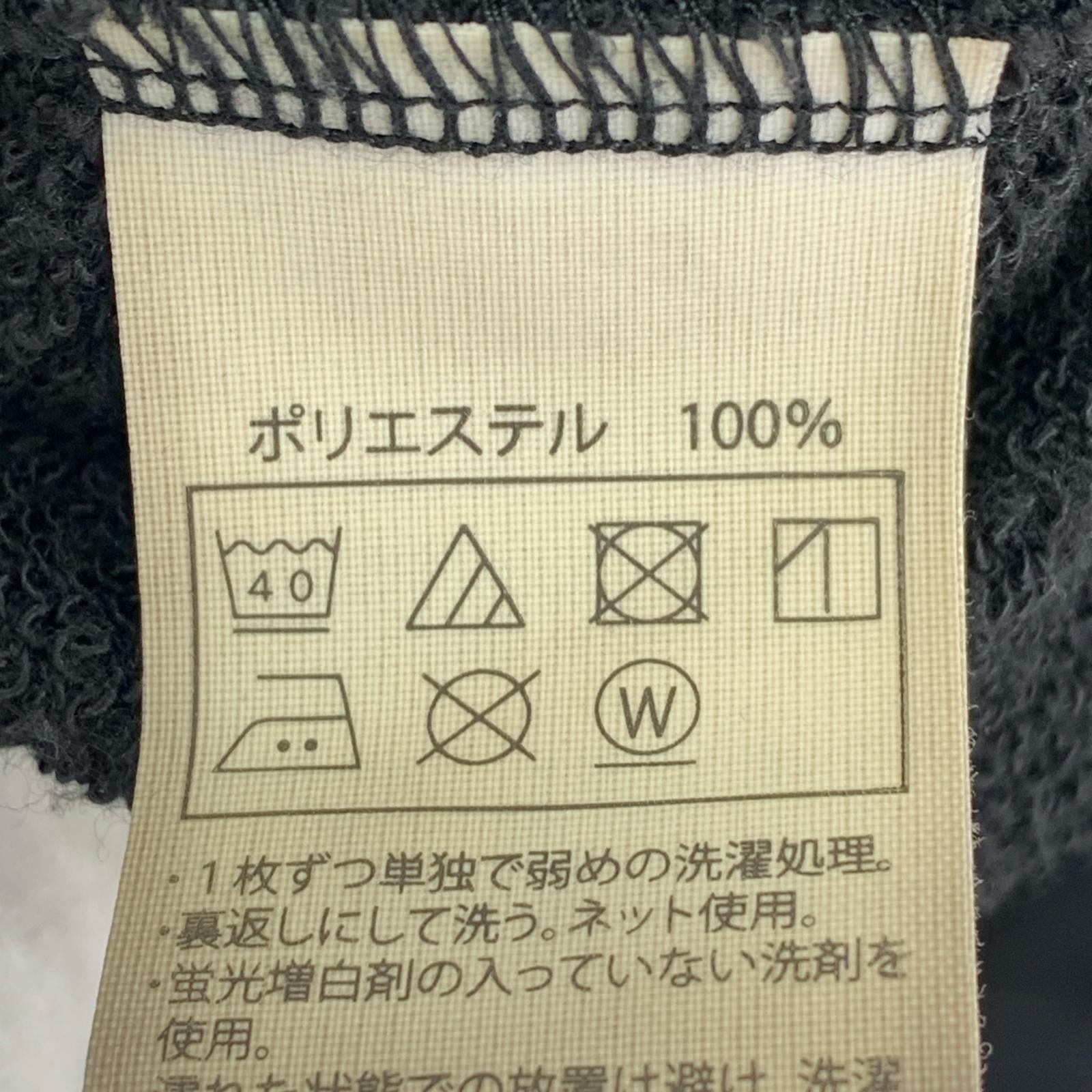 スウェット ハーフジップPO（L) L ブラック
