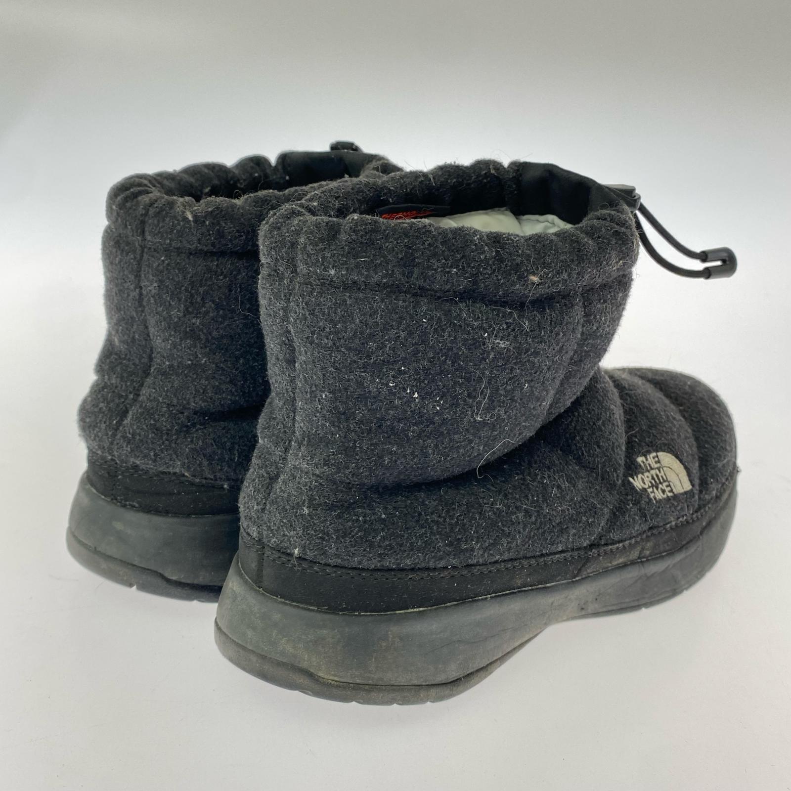 ブーツ THE NORTH FACE ヌプシブーティーウールVショートブーツ 24cm (US6 UK5 1/2 EU38) ブラック