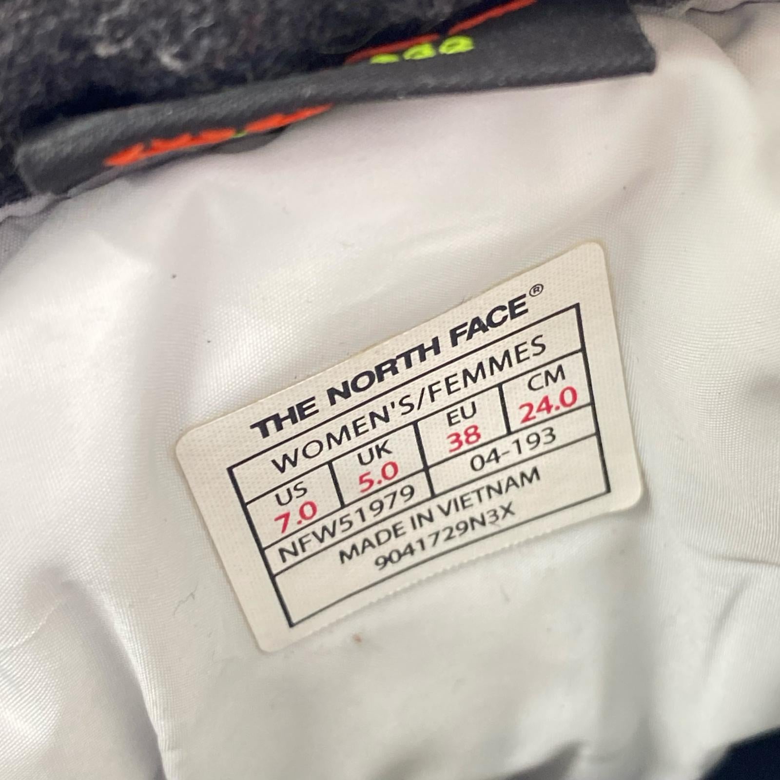 ブーツ THE NORTH FACE ヌプシブーティーウールVショートブーツ 24cm (US6 UK5 1/2 EU38) ブラック