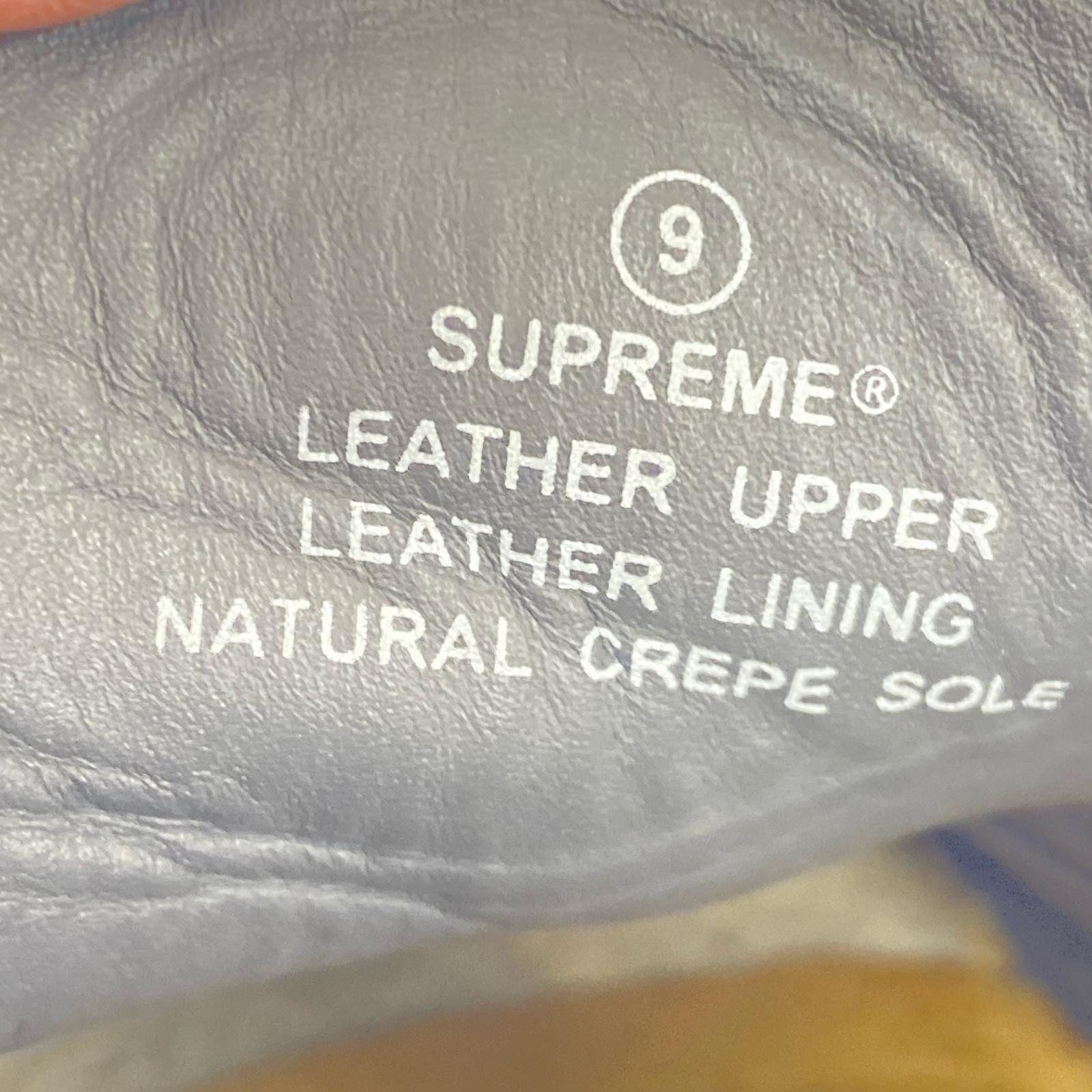 ブーツ Clarks Originals×supreme チャッカブーツ グレー (US9) グレー
