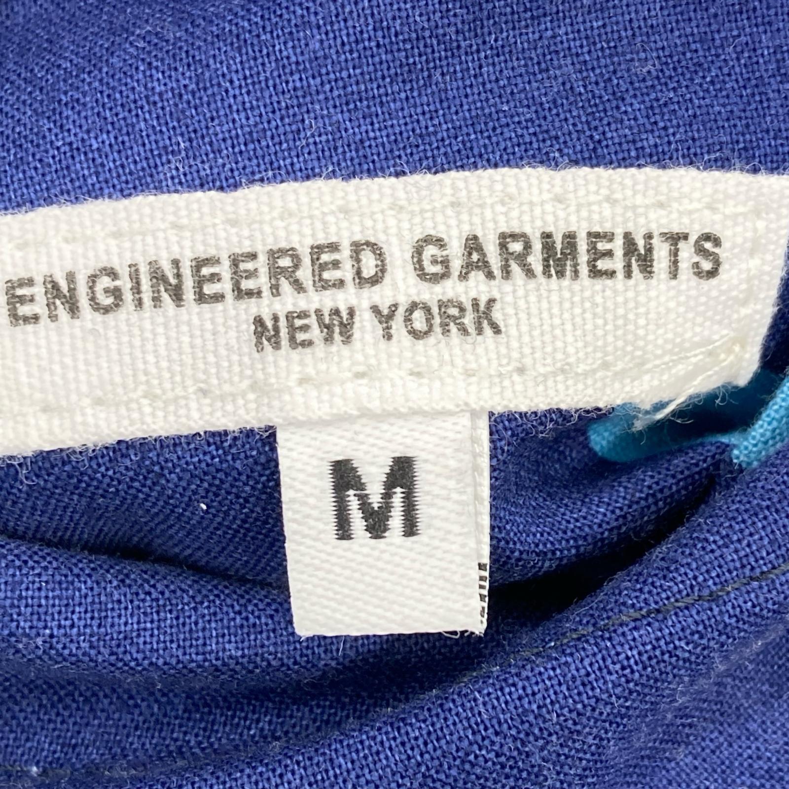 長袖シャツ Engineered Garments リバーシブルベスト 紺 (M) M
