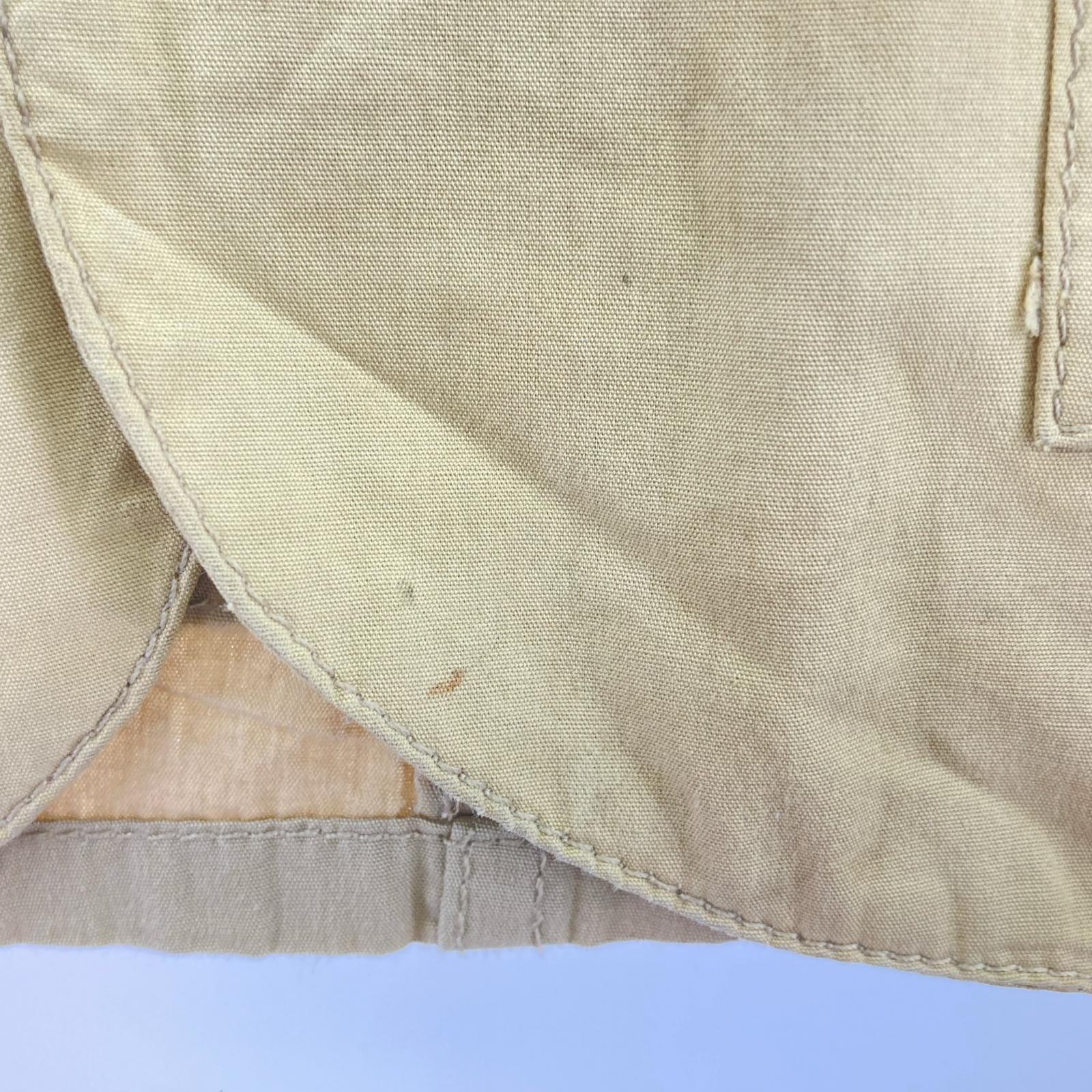 長袖シャツ Engineered Garments ハンティングベスト ベージュ (S) S