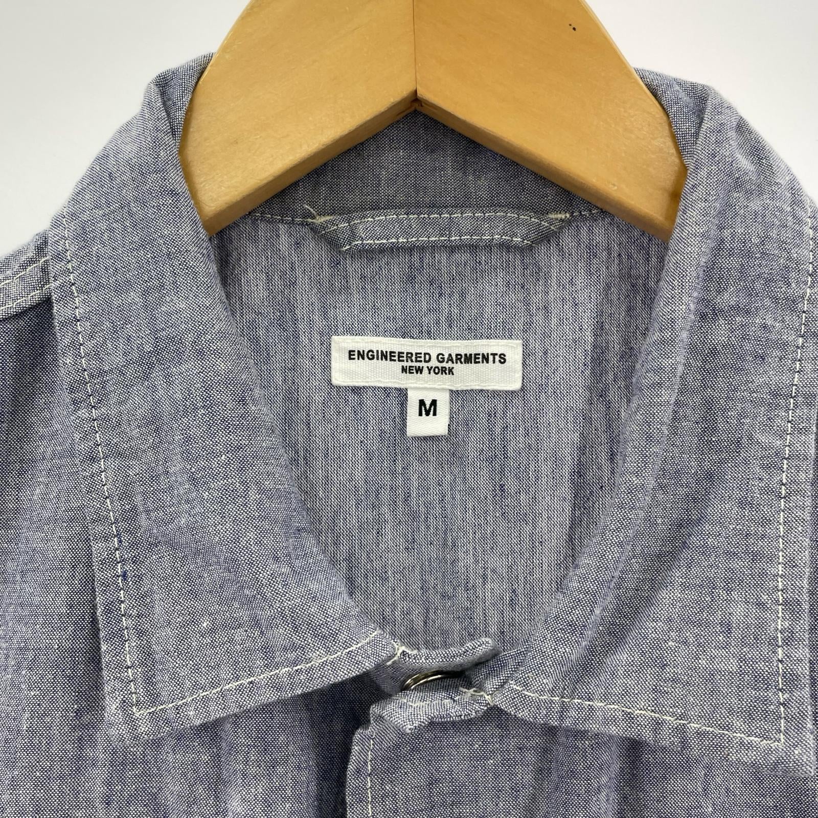 オーバーオール Engineered Garments COMBI SUIT 青 (M) M ブルー