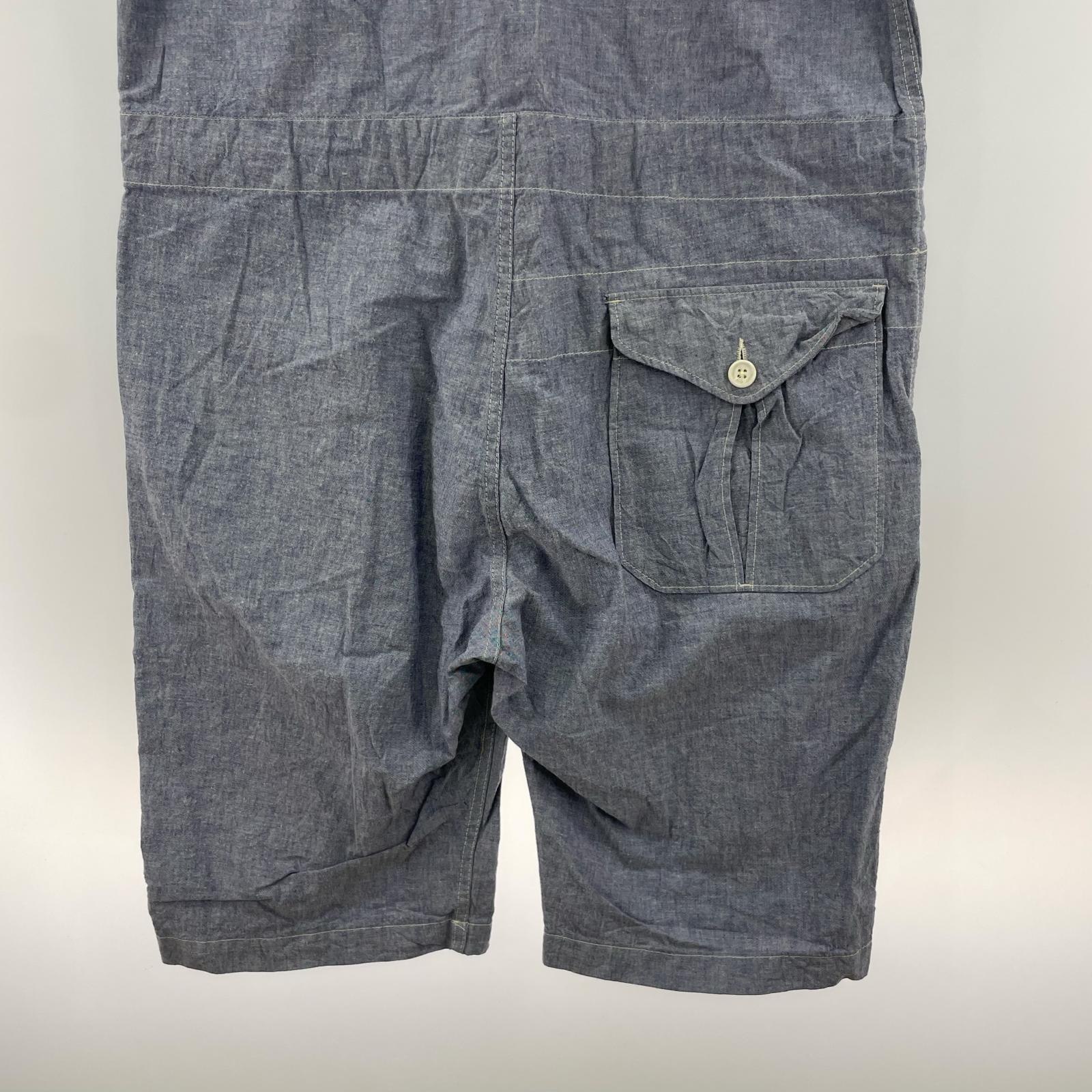オーバーオール Engineered Garments COMBI SUIT 青 (M) M ブルー