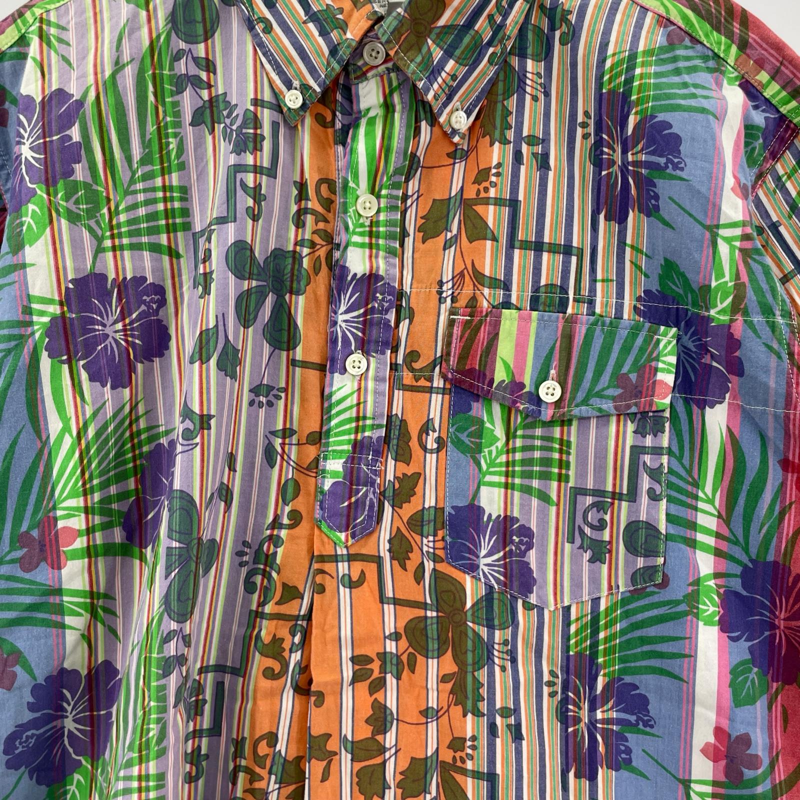 半袖シャツ Engineered Garments プルオーバーシャツ 総柄 (M) M