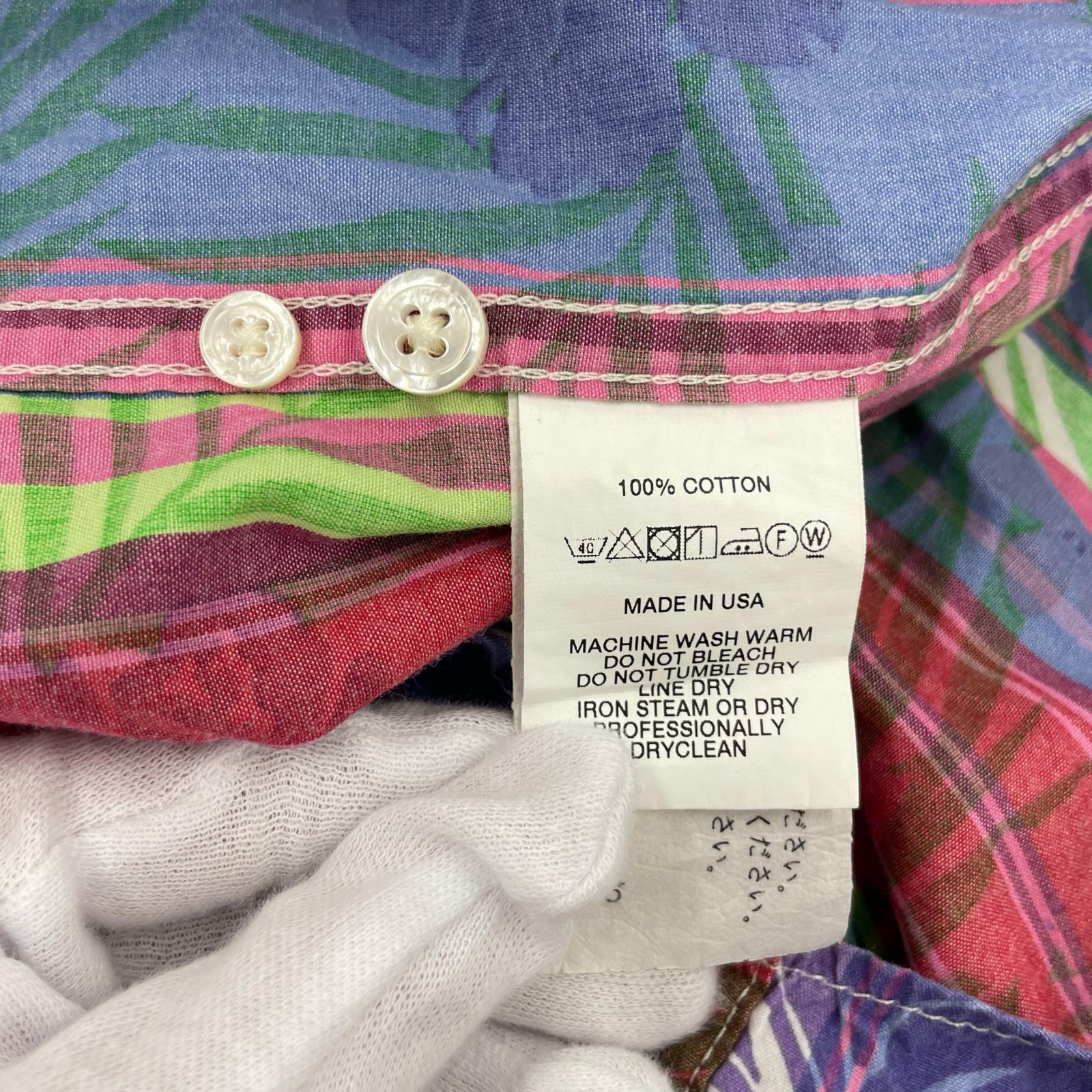 半袖シャツ Engineered Garments プルオーバーシャツ 総柄 (M) M