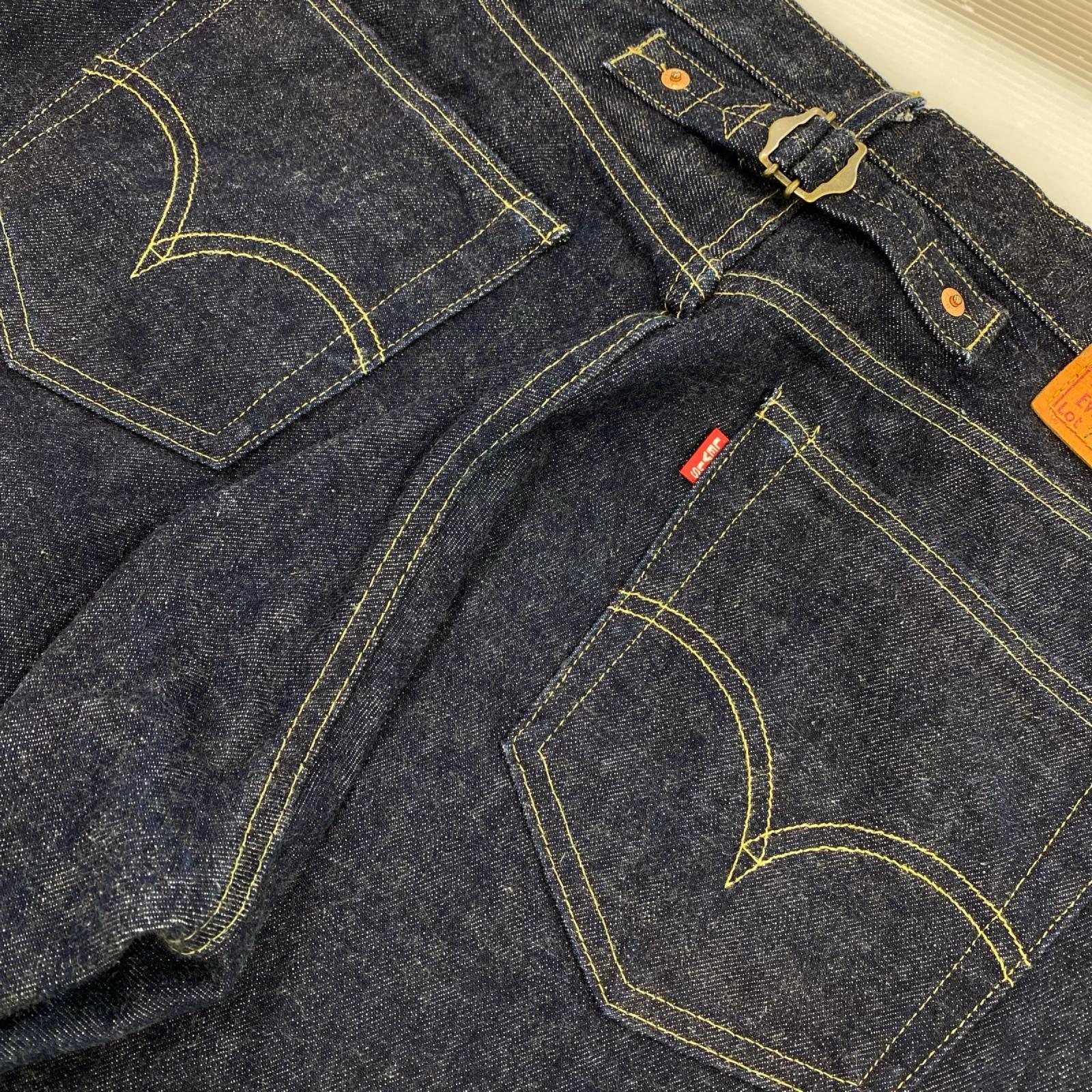 デニムパンツ 98年 702-XX J22 W34 日本製 BIG E 34 ネイビー