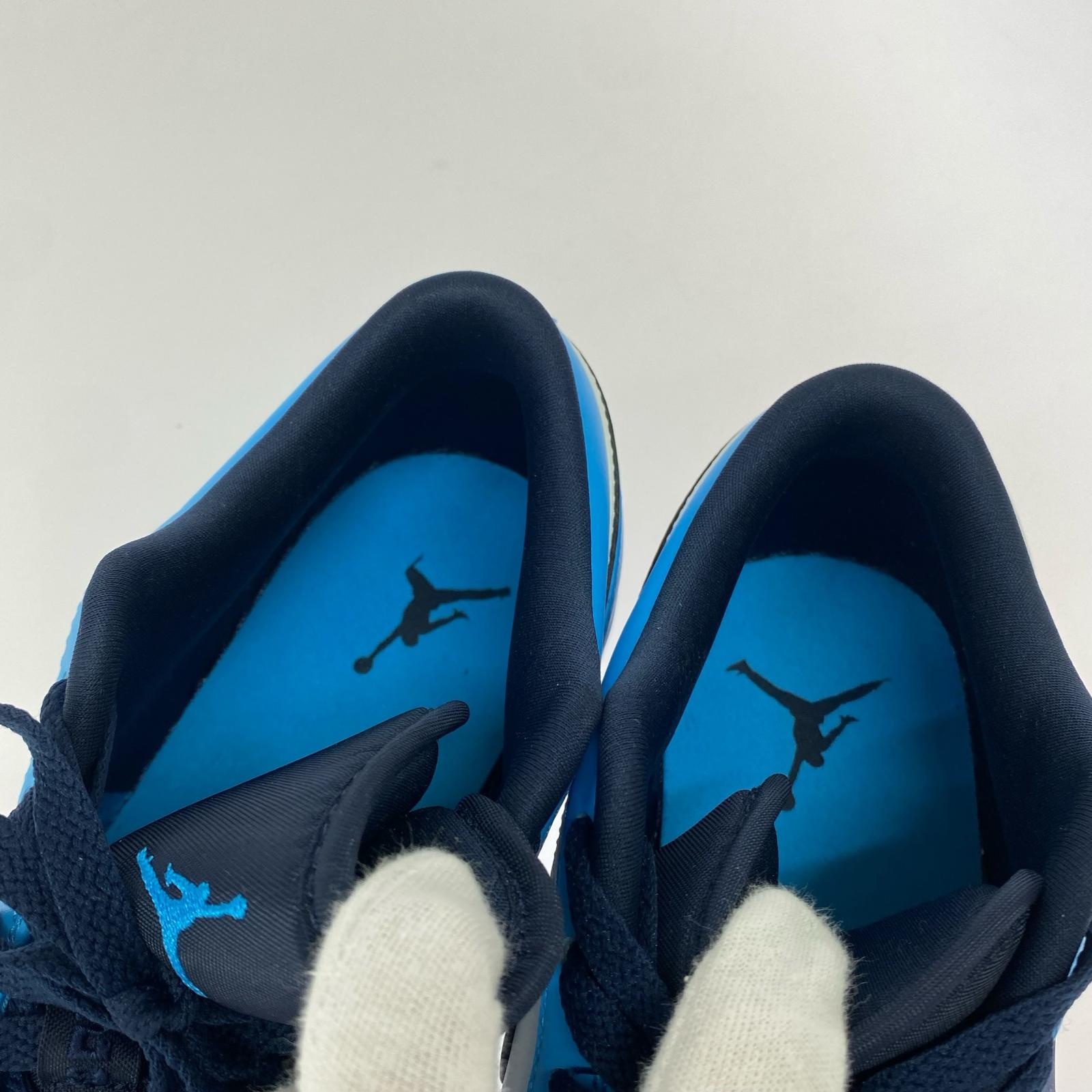 スニーカー AIR JORDAN 1 LOW UNIVERSITY BLUE 28.0cm 28cm (US10 UK9 1/2 EU46)