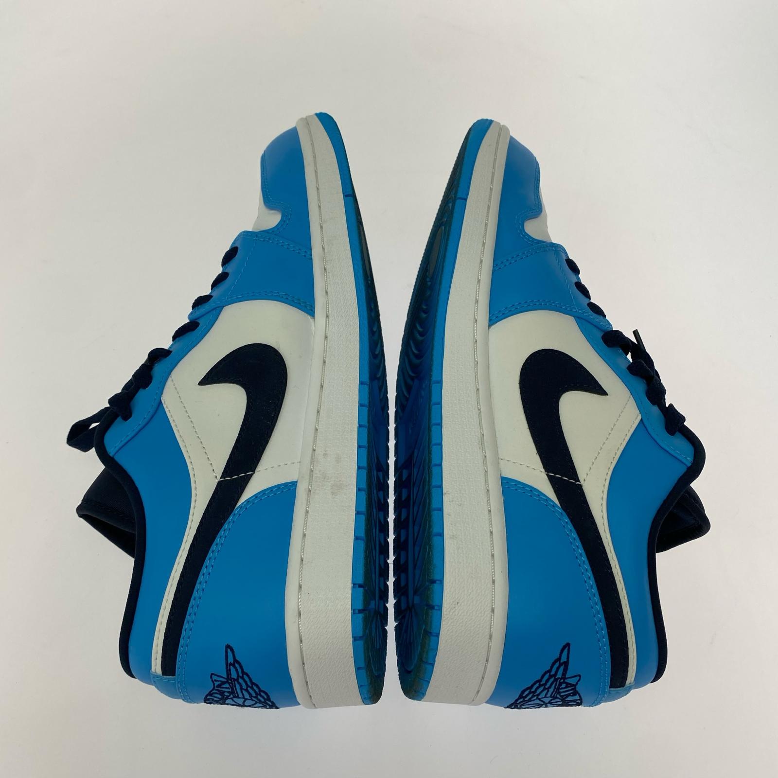 スニーカー AIR JORDAN 1 LOW UNIVERSITY BLUE 28.0cm 28cm (US10 UK9 1/2 EU46)