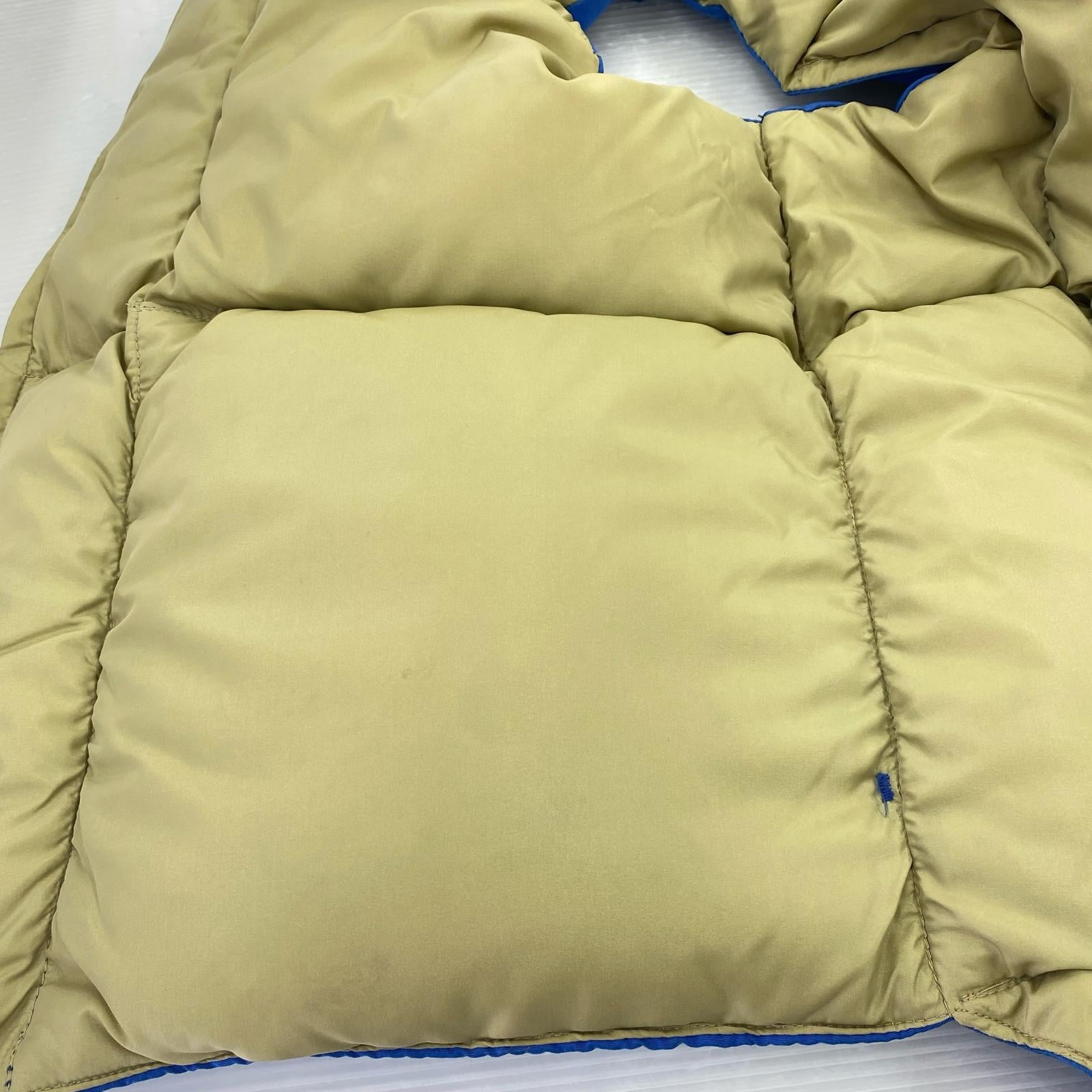 ダウンベスト 70s ダックダウンベスト 青 (XL) LL ブルー