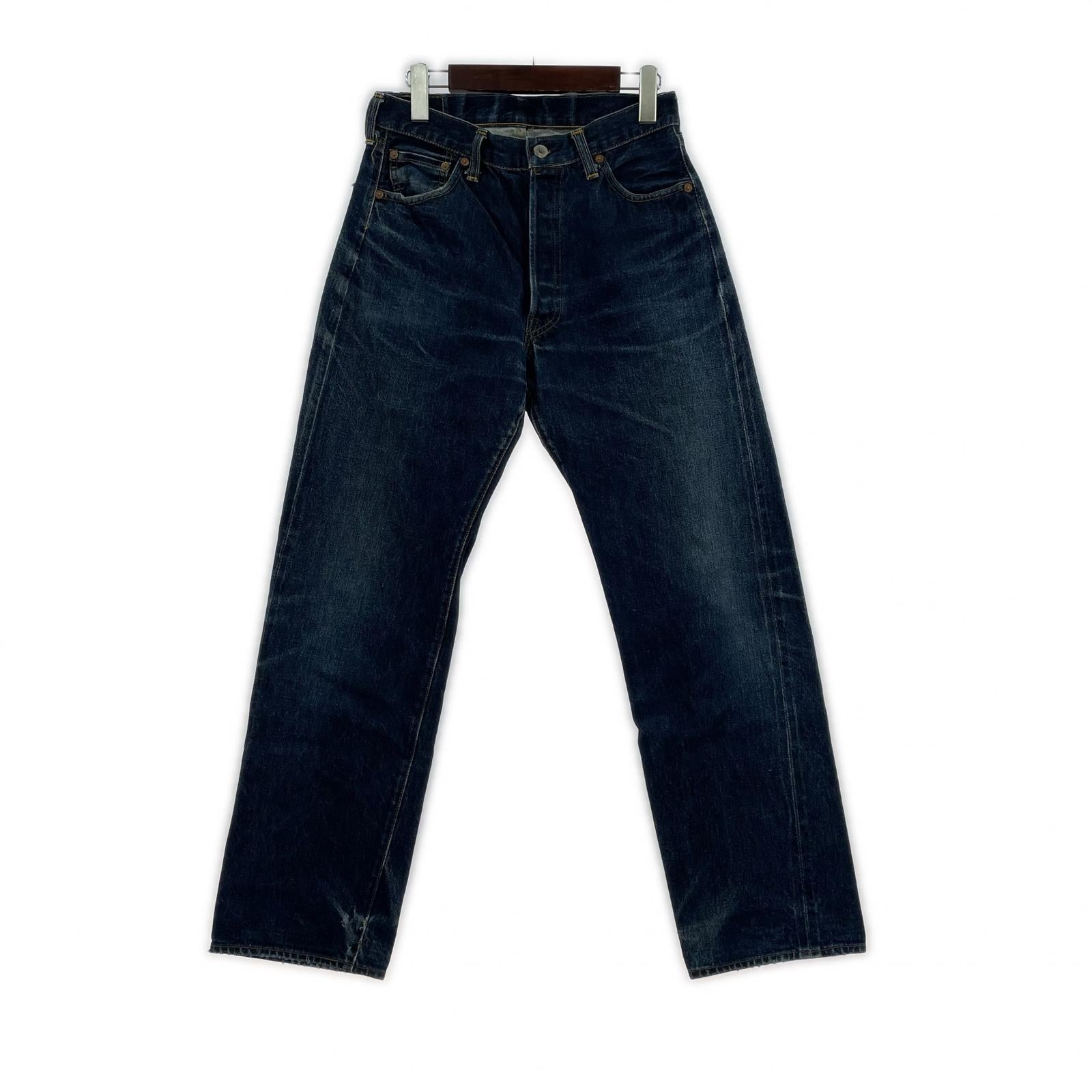 デニムパンツ 501xx ボタン裏555 バレンシア復刻 W31 L36 31 ブルー