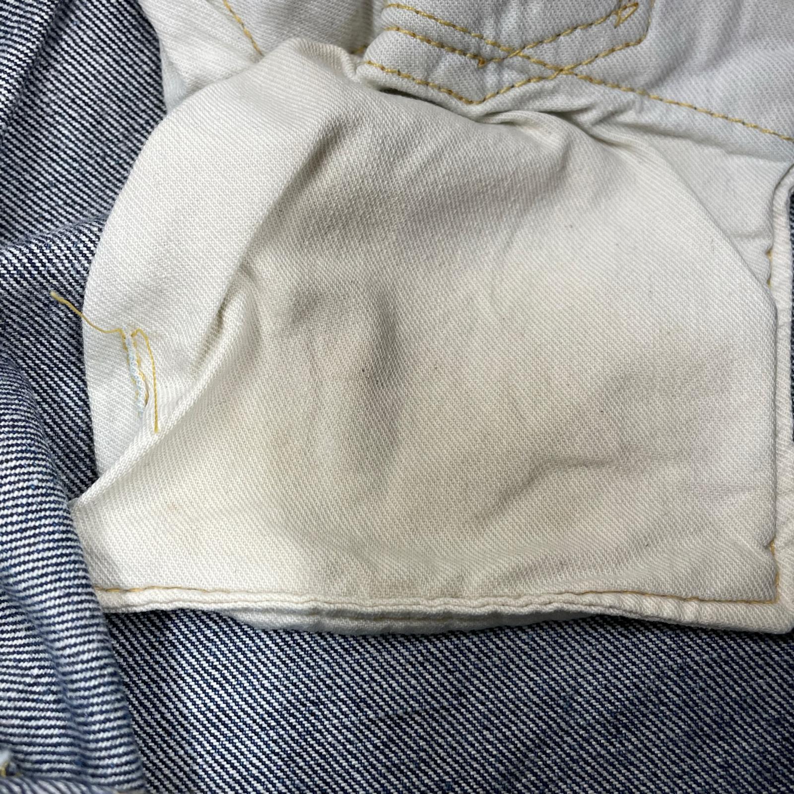 デニムパンツ 501xx ボタン裏555 バレンシア復刻 W31 L36 31 ブルー