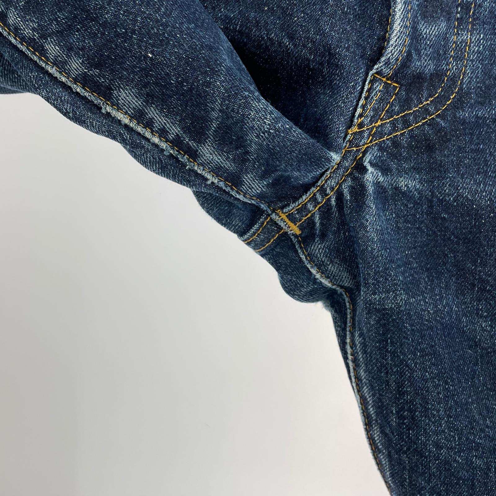 デニムパンツ 501xx ボタン裏555 バレンシア復刻 W31 L36 31 ブルー