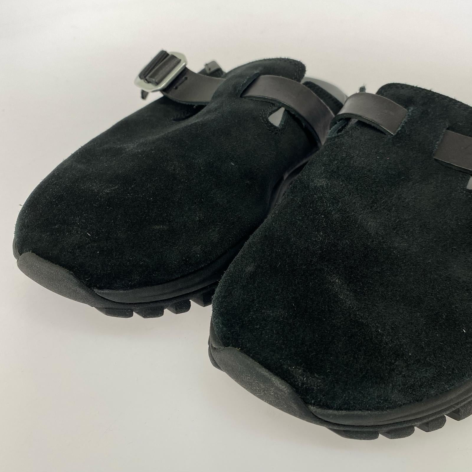 サンダル SUNCORE grog slip light レザーサンダル ブラック ブラック