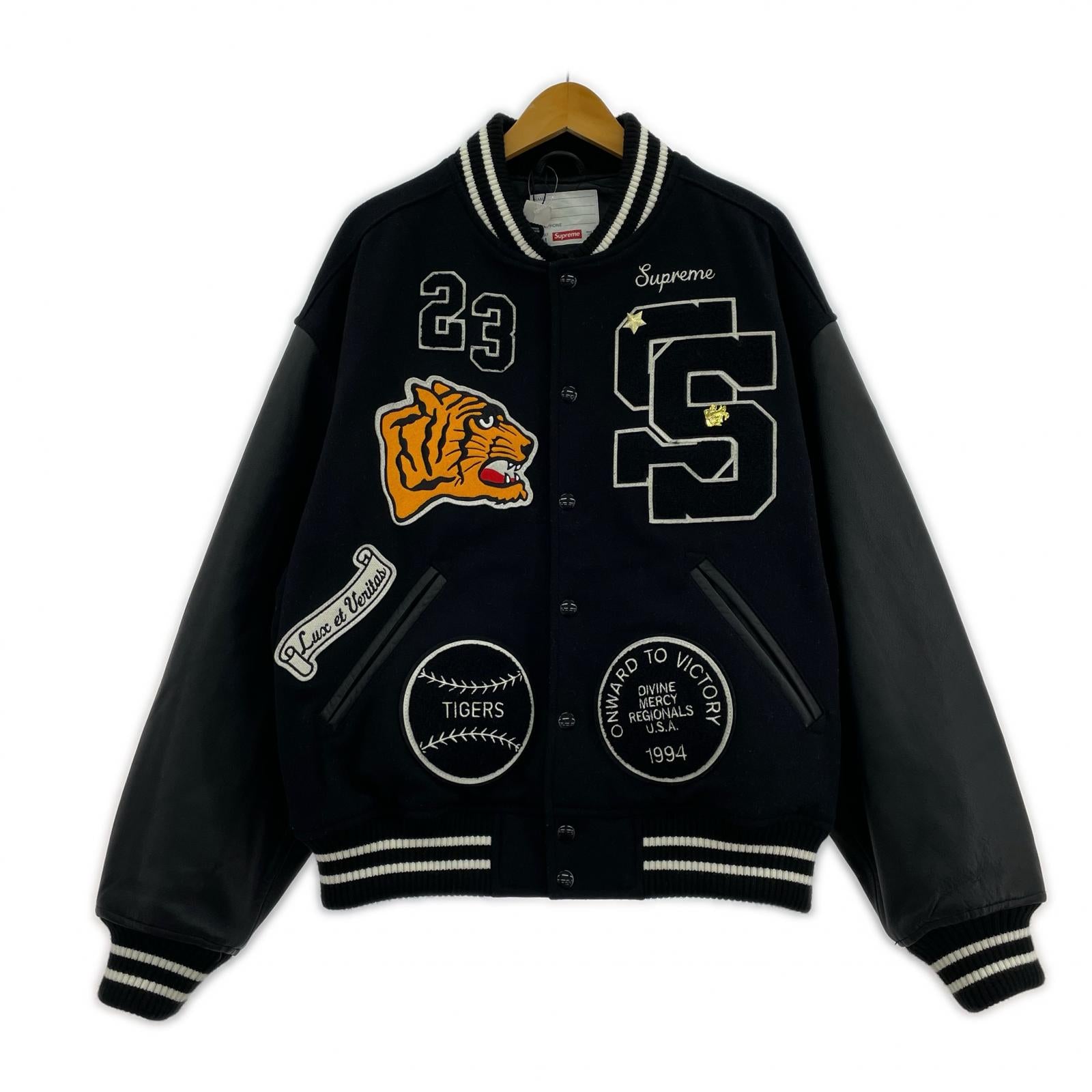 ジャケット 23AW Tiger Varsity Jacket 黒 (M) M ブラック