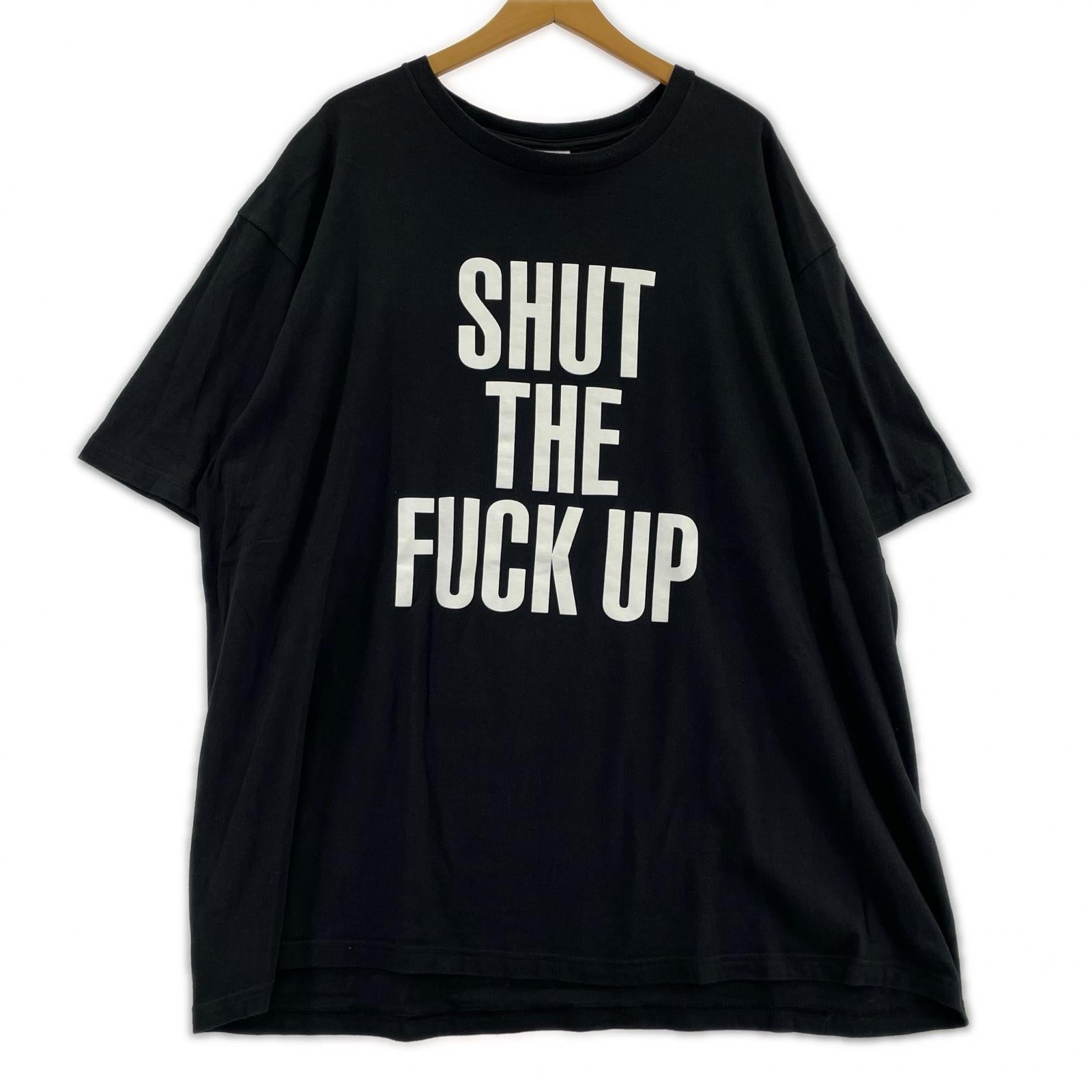 半袖Ｔシャツ Number (N)ine Shut Up Tee　XXL ブラック