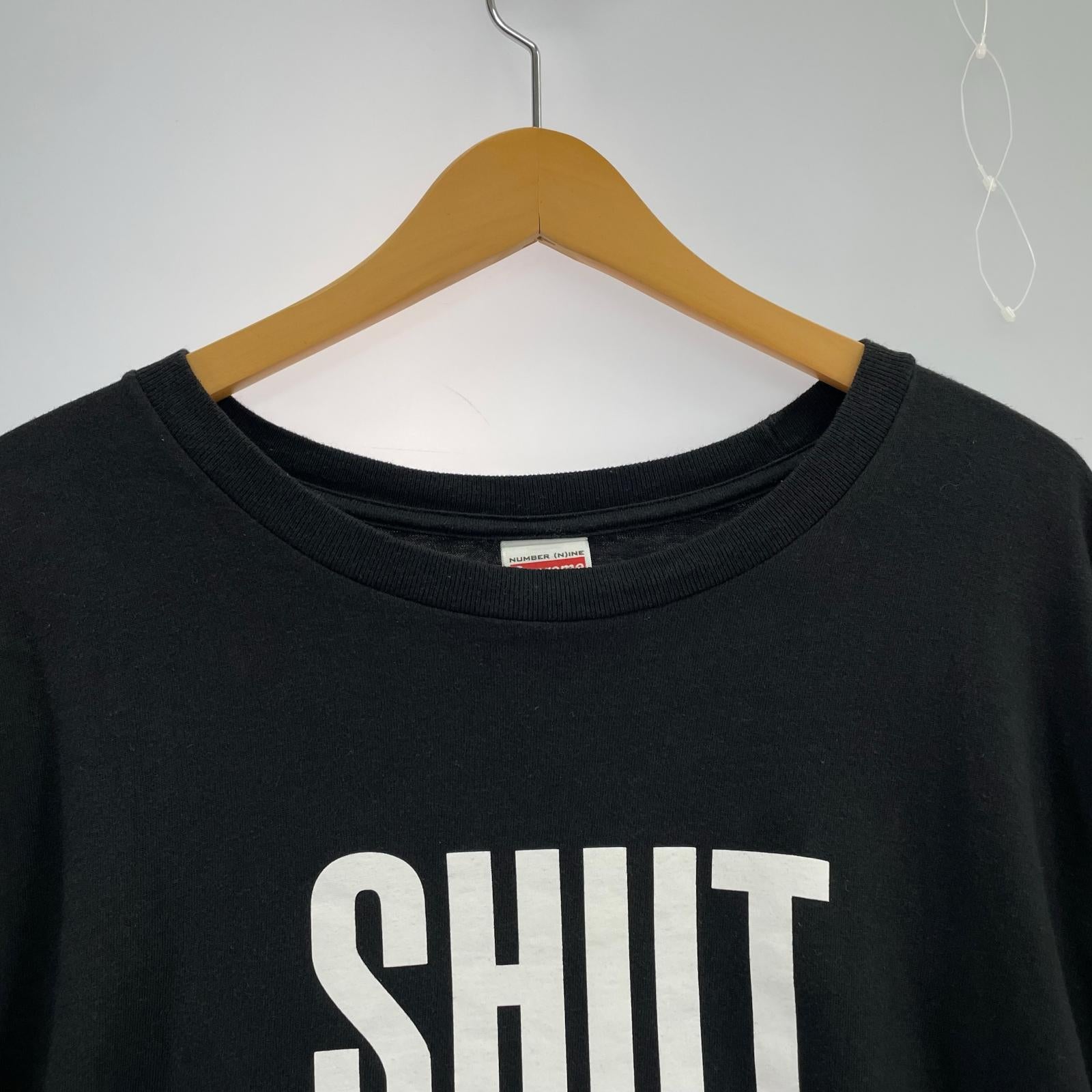 半袖Ｔシャツ Number (N)ine Shut Up Tee　XXL ブラック