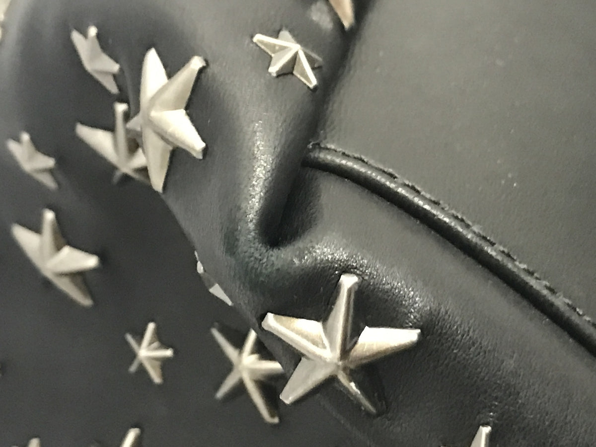JIMMY CHOO ピコリム スタッズ 黒