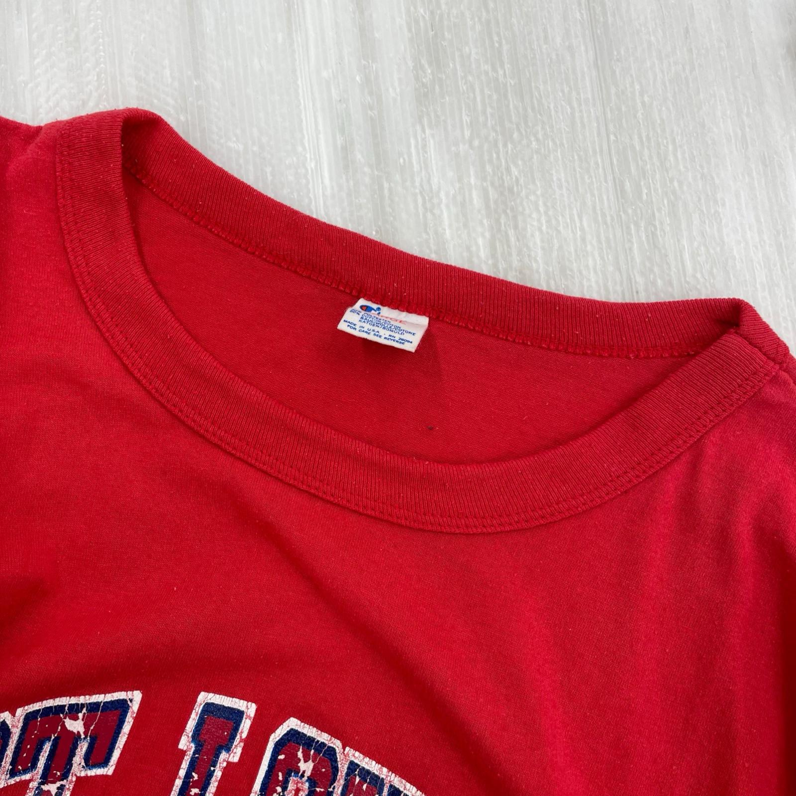 半袖Ｔシャツ 80s st.louis tee L レッド