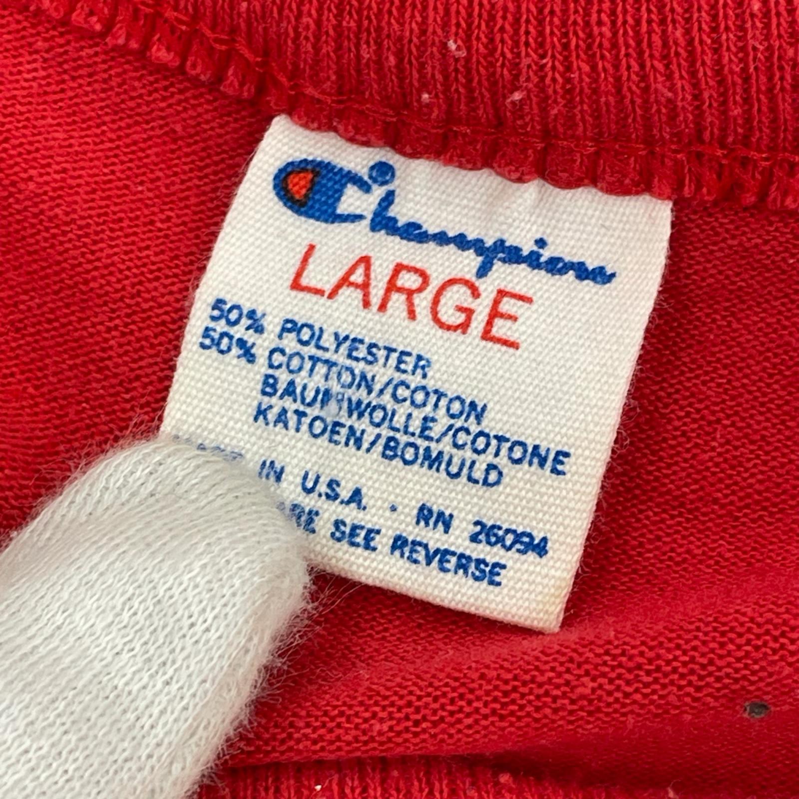 半袖Ｔシャツ 80s st.louis tee L レッド