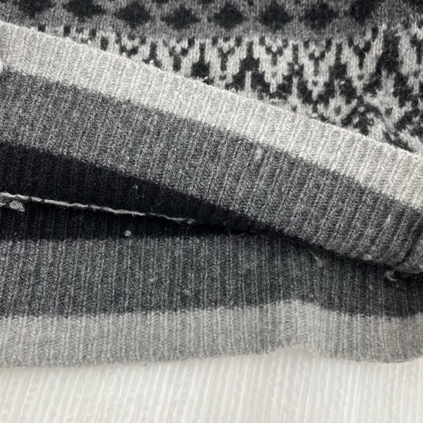 パーカー ×White Mountaineering ウール グレー (M) M ブラック