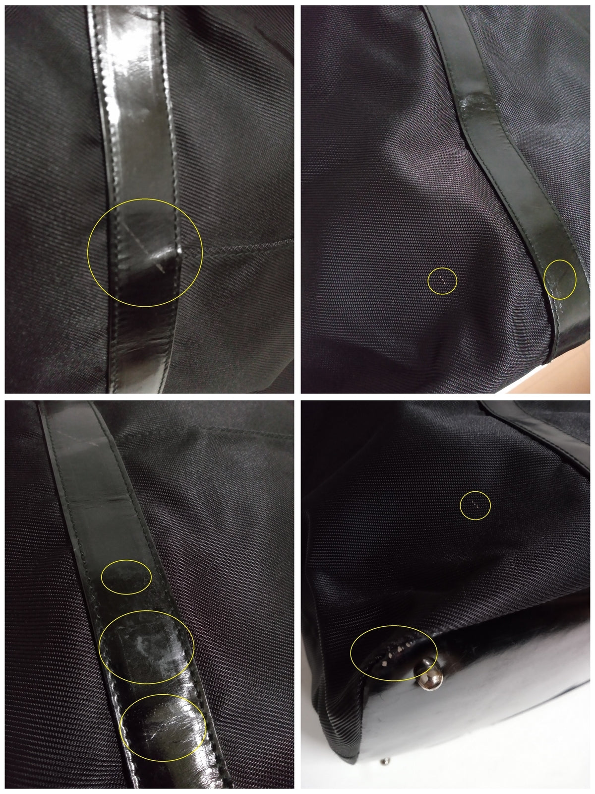 GUCCI/バンブー ナイロンキャンバス トートバッグ