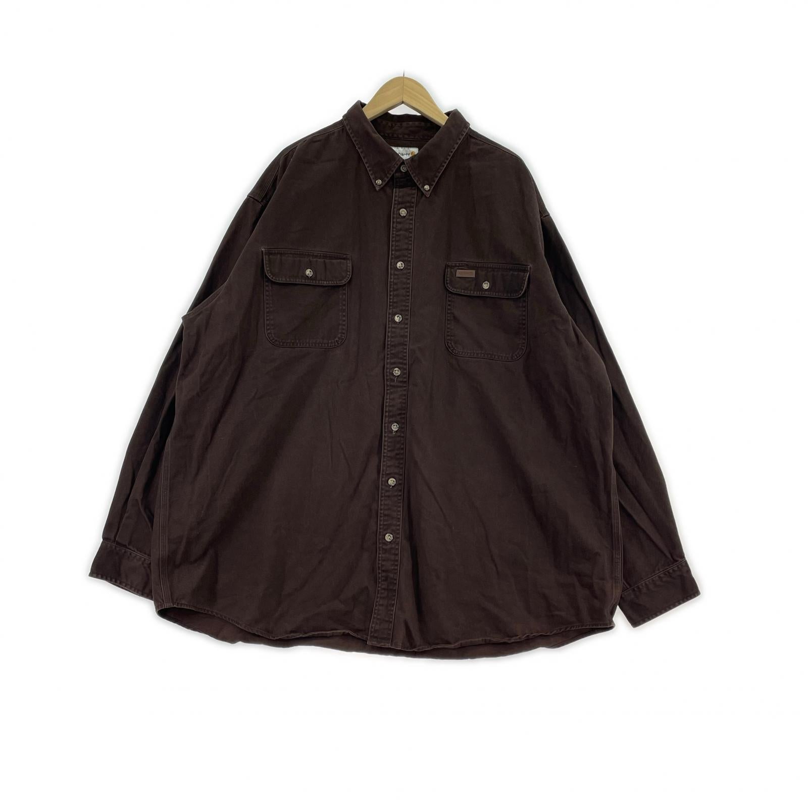 長袖シャツ Carhartt S09DKB シャツBR 3L
