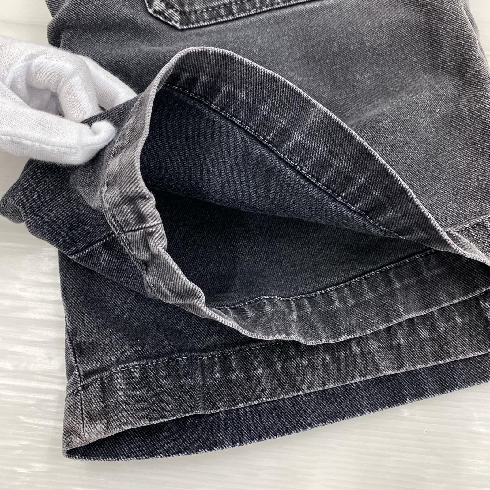 ショートパンツ ﾃﾞﾆﾑｼｮｰﾂ BLK W31 44 ブラック
