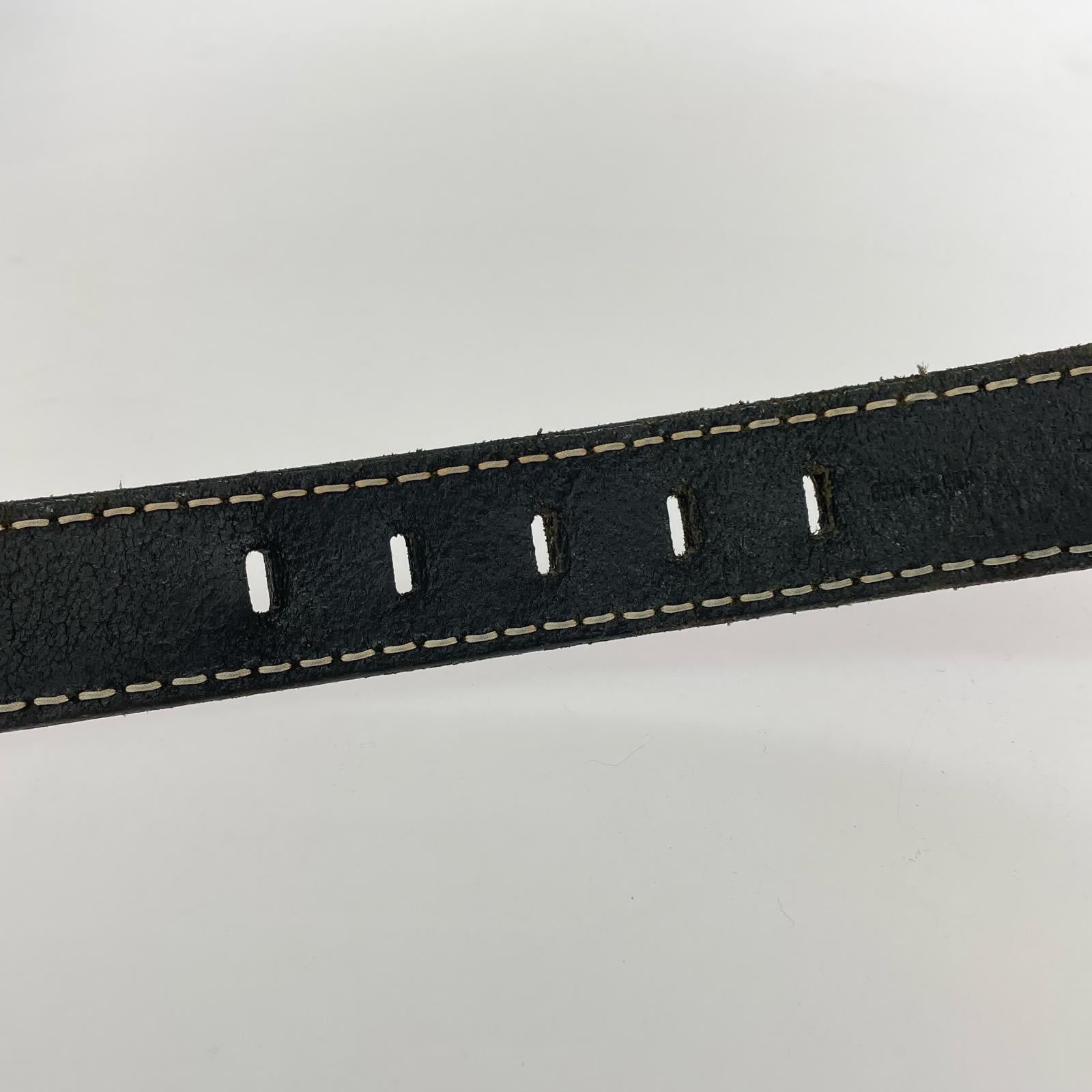 その他アクセサリー レザーベルト 黒 ブラック