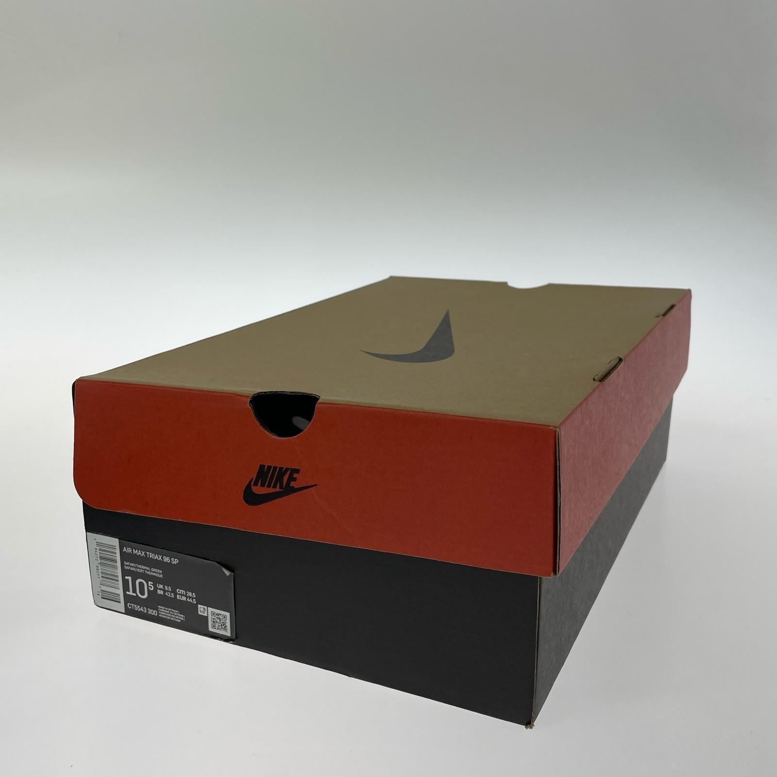 スニーカー AIR MAX TRIAX 96 SAFARI 緑 (28.5cm) 28.5cm (US10 1/2 UK10 EU47) グリーン