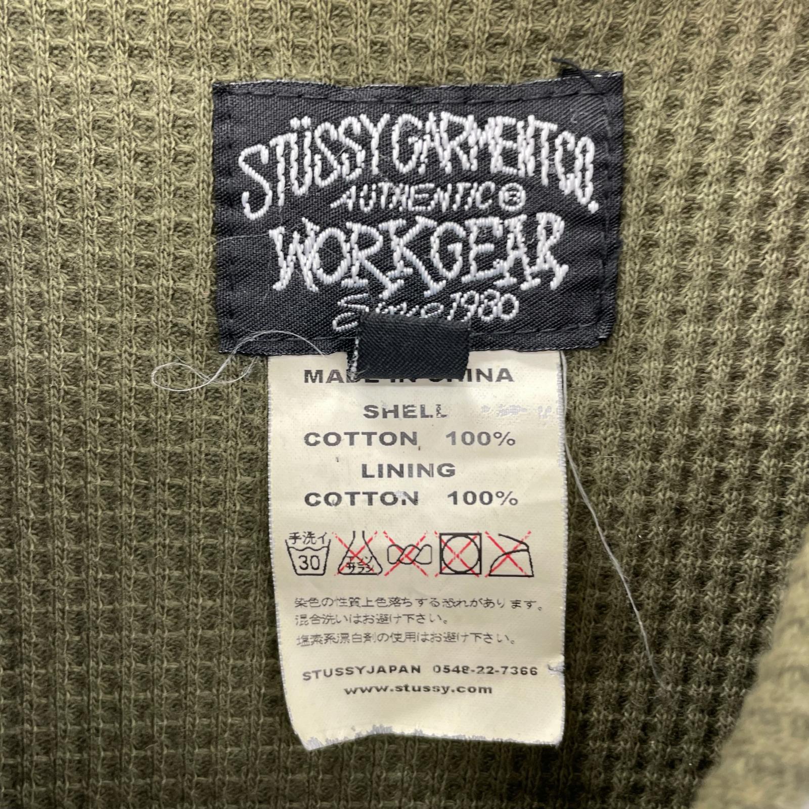 ブルゾン 00S WORKGEAR フーデットジャケット Ｍ M グリーン