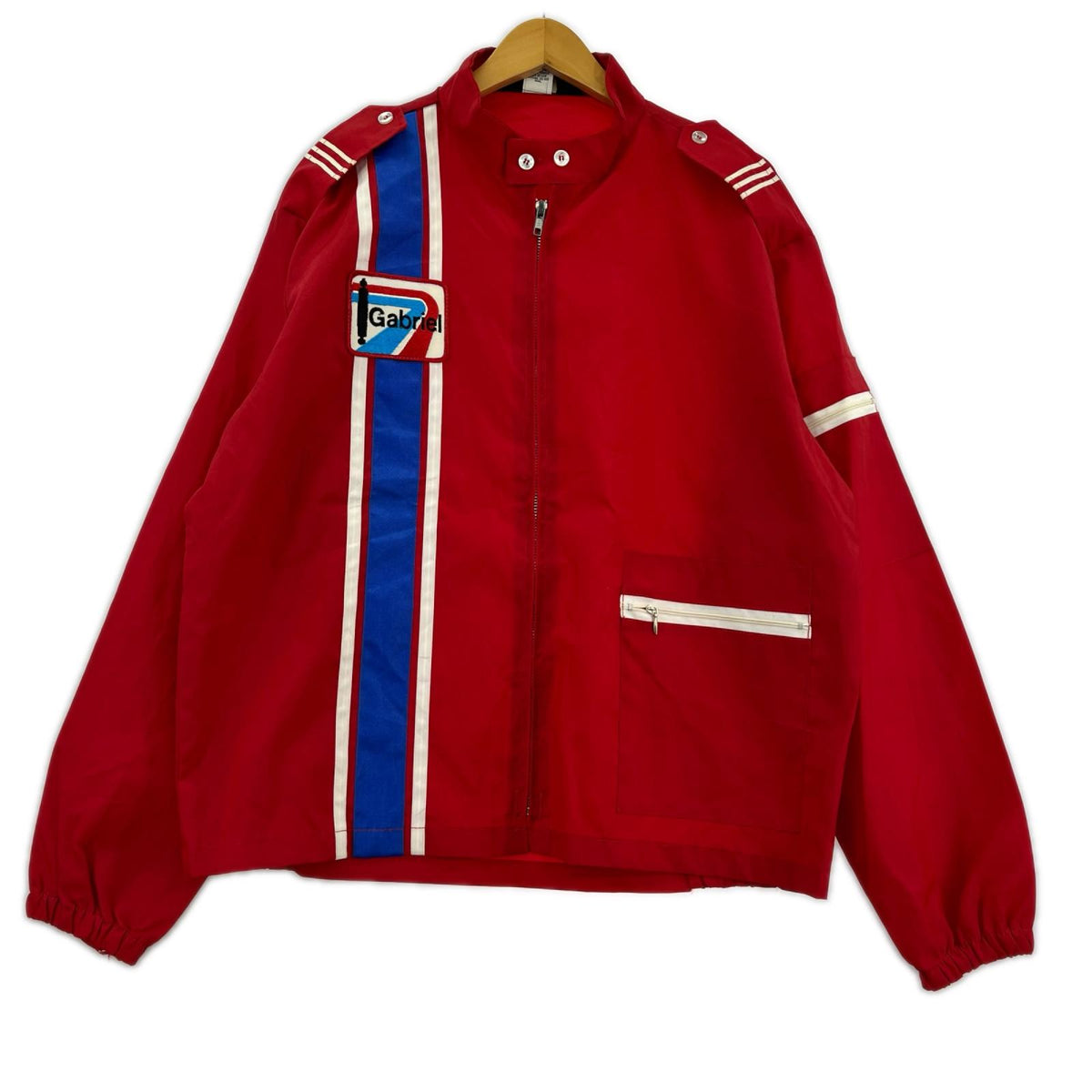ジャケット Swingster 70s ﾅｲﾛﾝ ﾚｯﾄﾞ L L