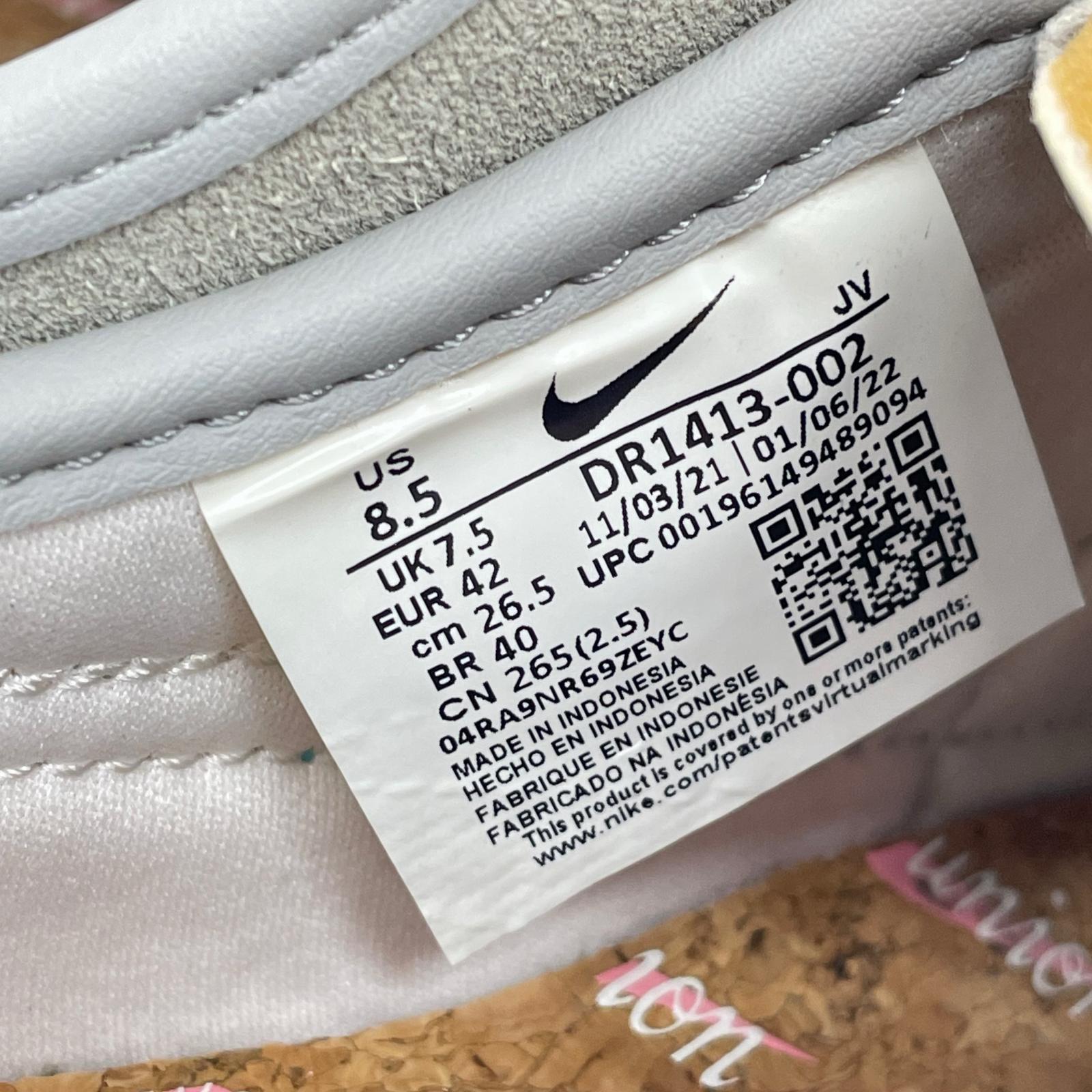 スニーカー DR1413-002 UNION Cortez SP 26.5cm 26.5cm (US8 1/2 UK8 EU43) グレー