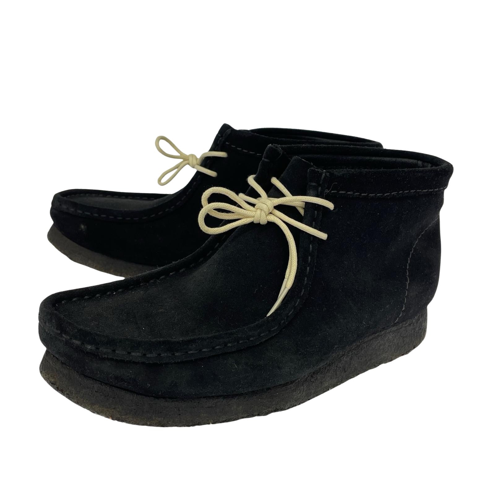 シューズ 21621 Wallabee 黒 スエード UK7.5 ブラック