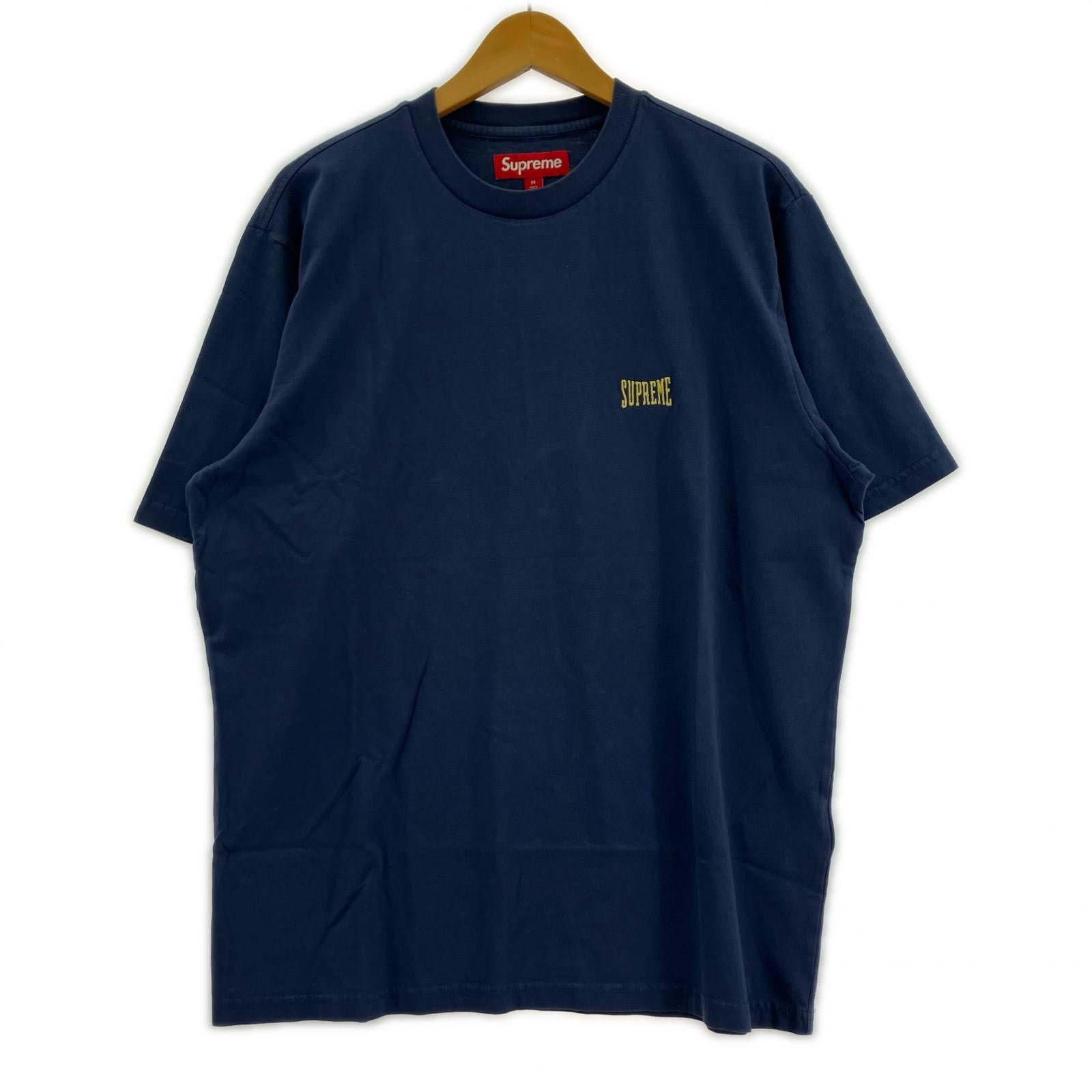 半袖Ｔシャツ Supreme Warm Washed S/S Top NAVY M M ブルー