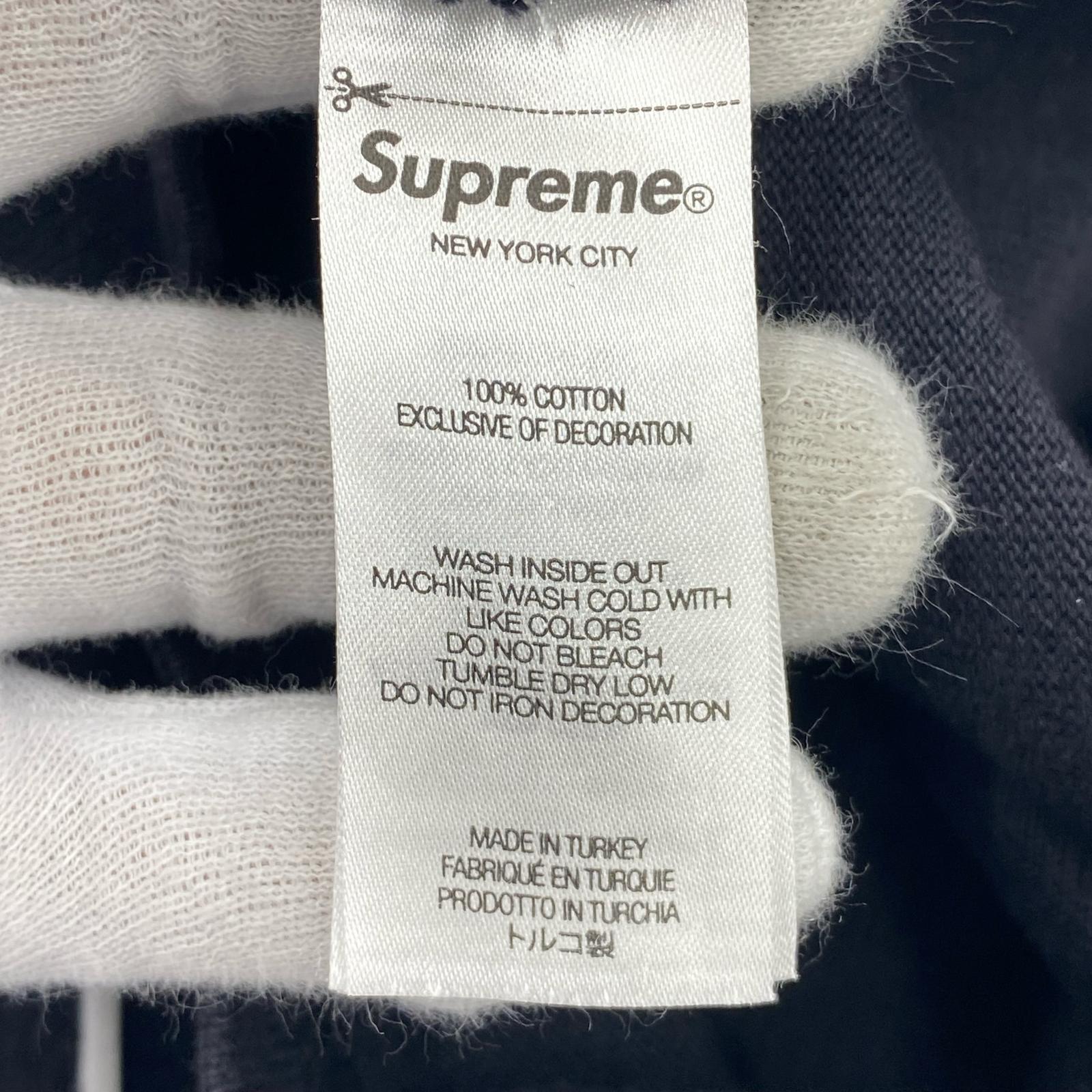 長袖Ｔシャツ Supreme Paneled Piping L/S Top BLK M M ブラック