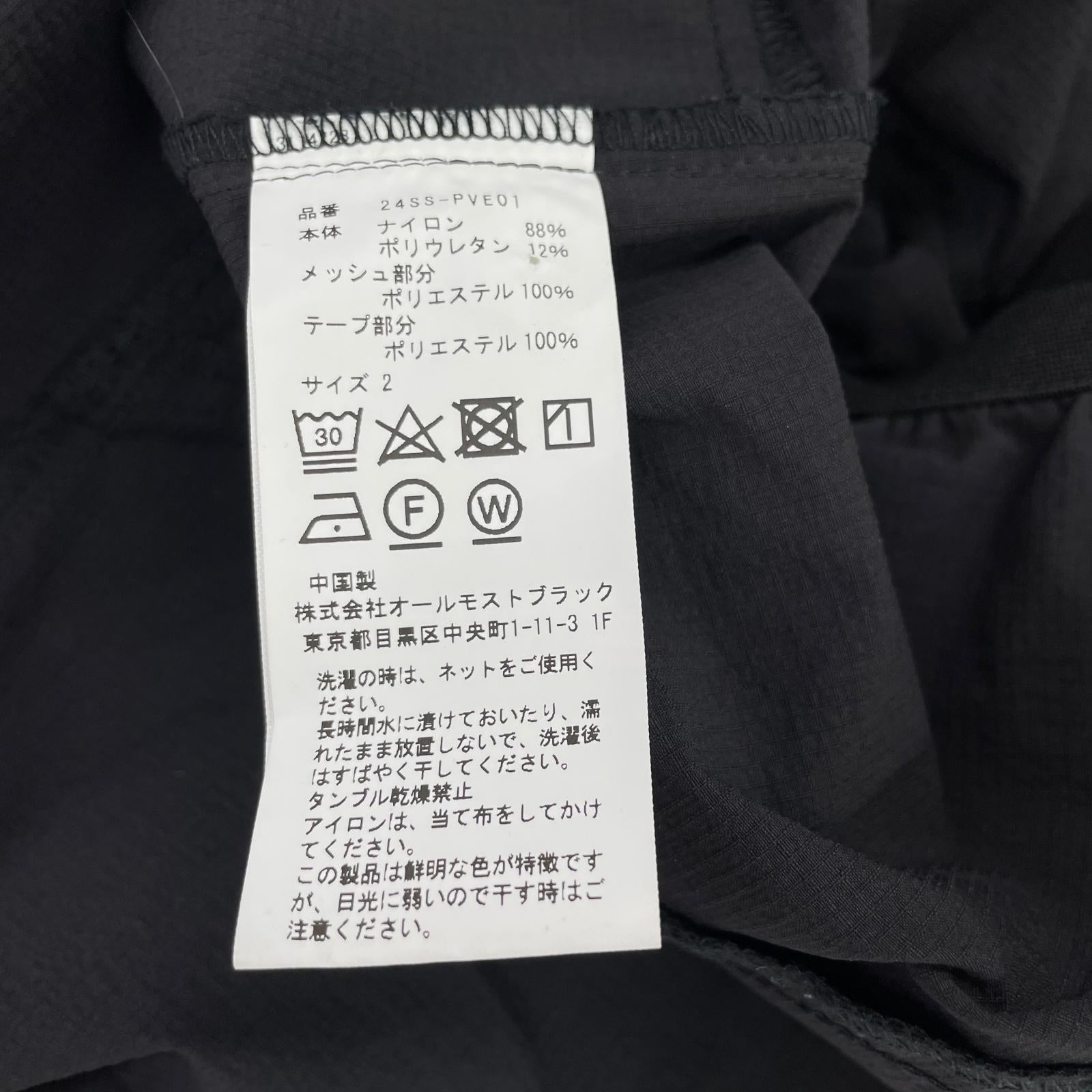 ジャケット Product Twelve 24SS-PVE01 ブラック